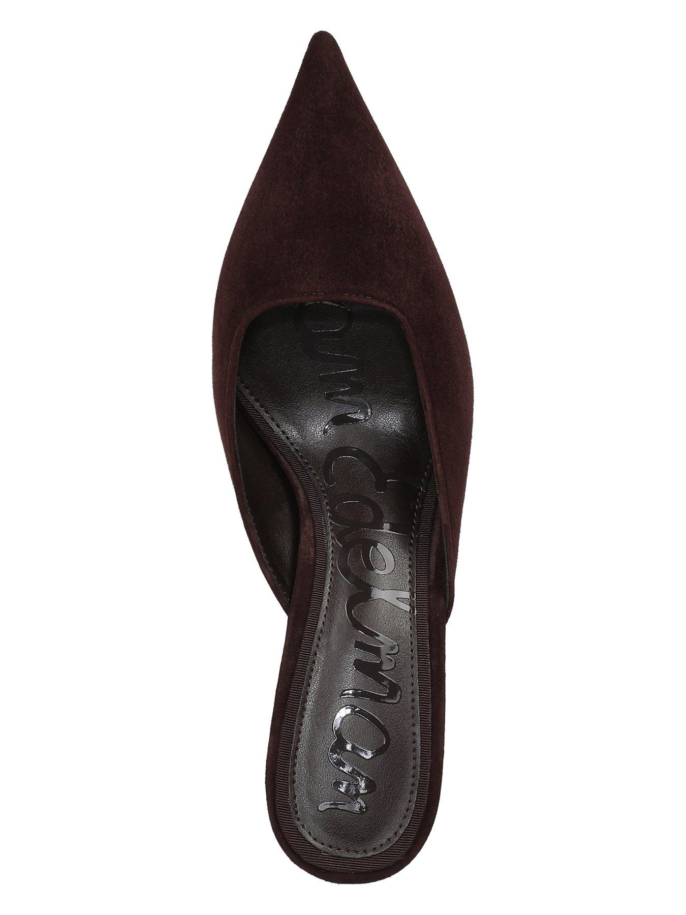 Image 4 of 6 of SAM EDELMAN Margeaux Slip On Heel Mule - Brown