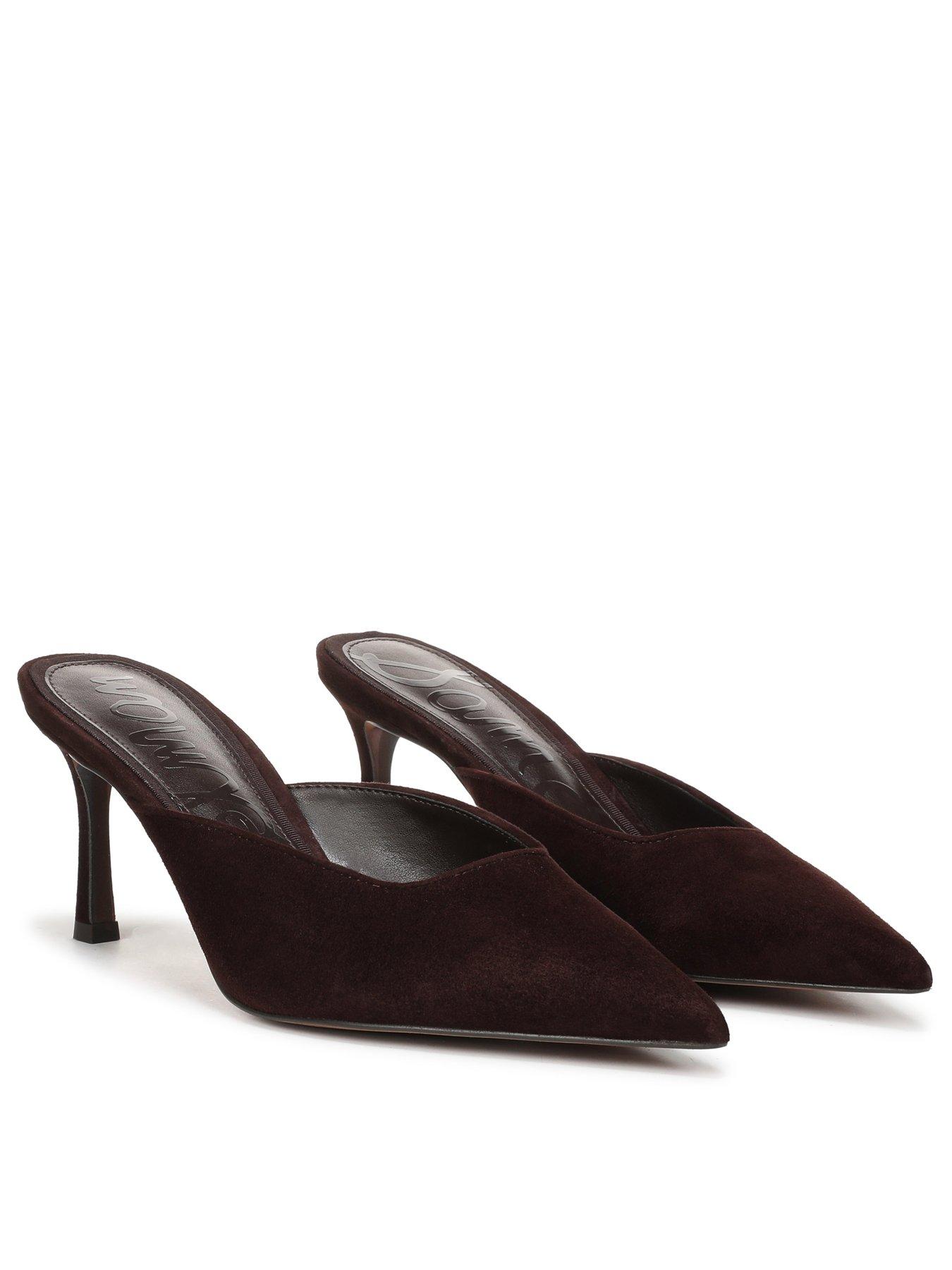 Image 6 of 6 of SAM EDELMAN Margeaux Slip On Heel Mule - Brown