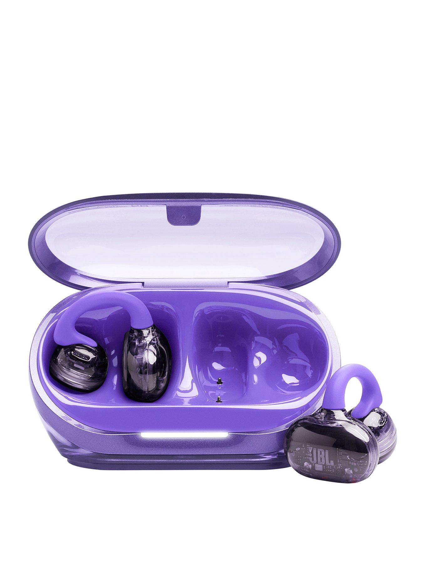 JBL JBL Soundgear Clips - True Wireless Open Sound, 2 mic, IP54, Ghost Purple