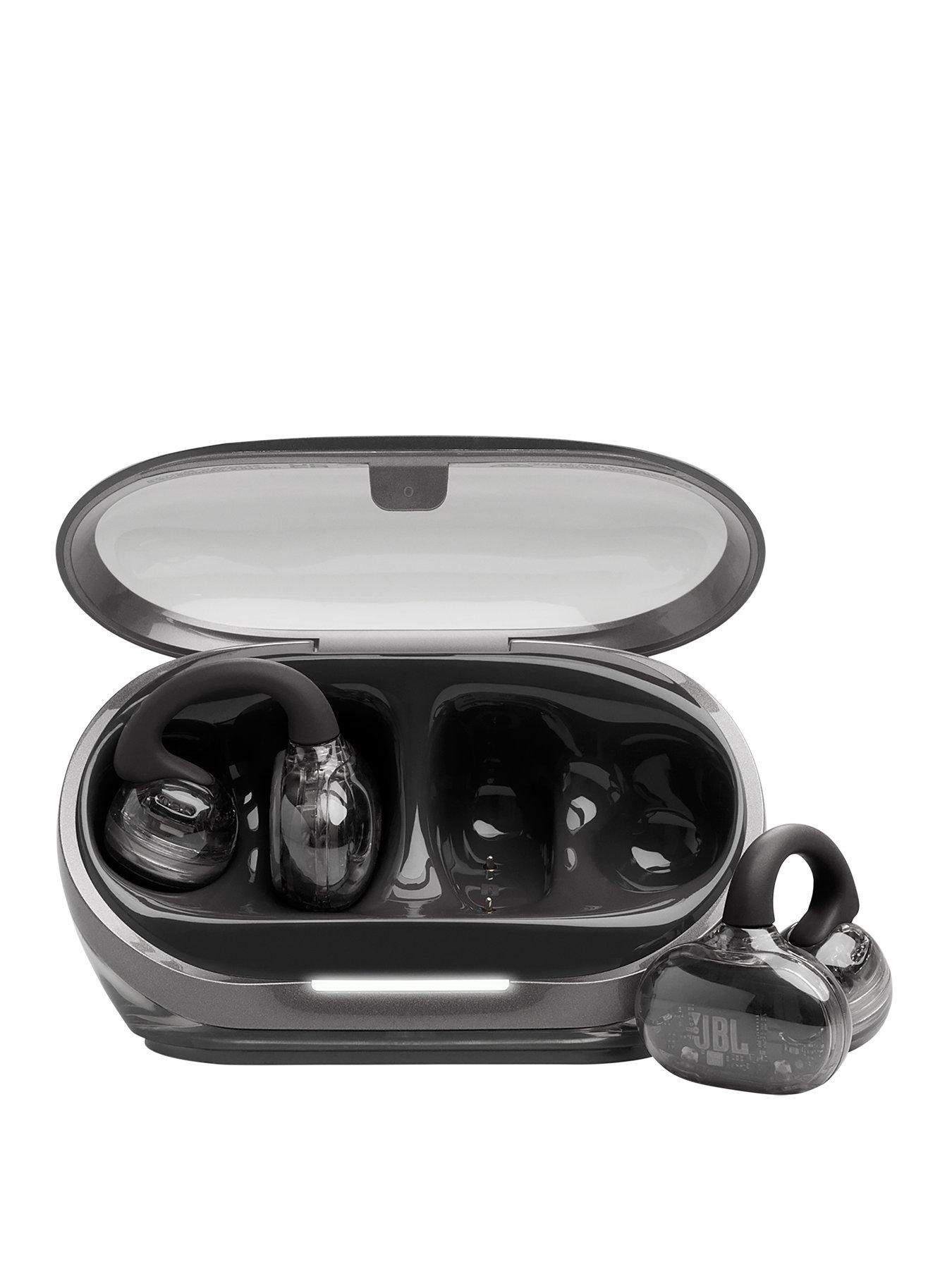 JBL Soundgear Clips - True Wireless Open Sound, 2 mic, IP54, Ghost Black