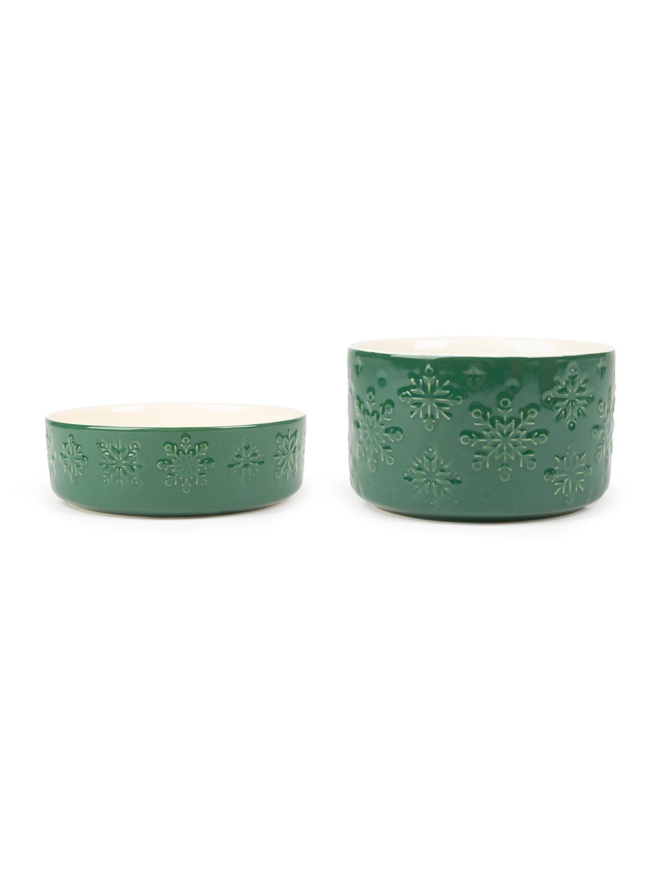 Image 3 of 5 of Scruffs Scruffs Snow Bowl Food & Drink Bowl Gift Set - 15cm