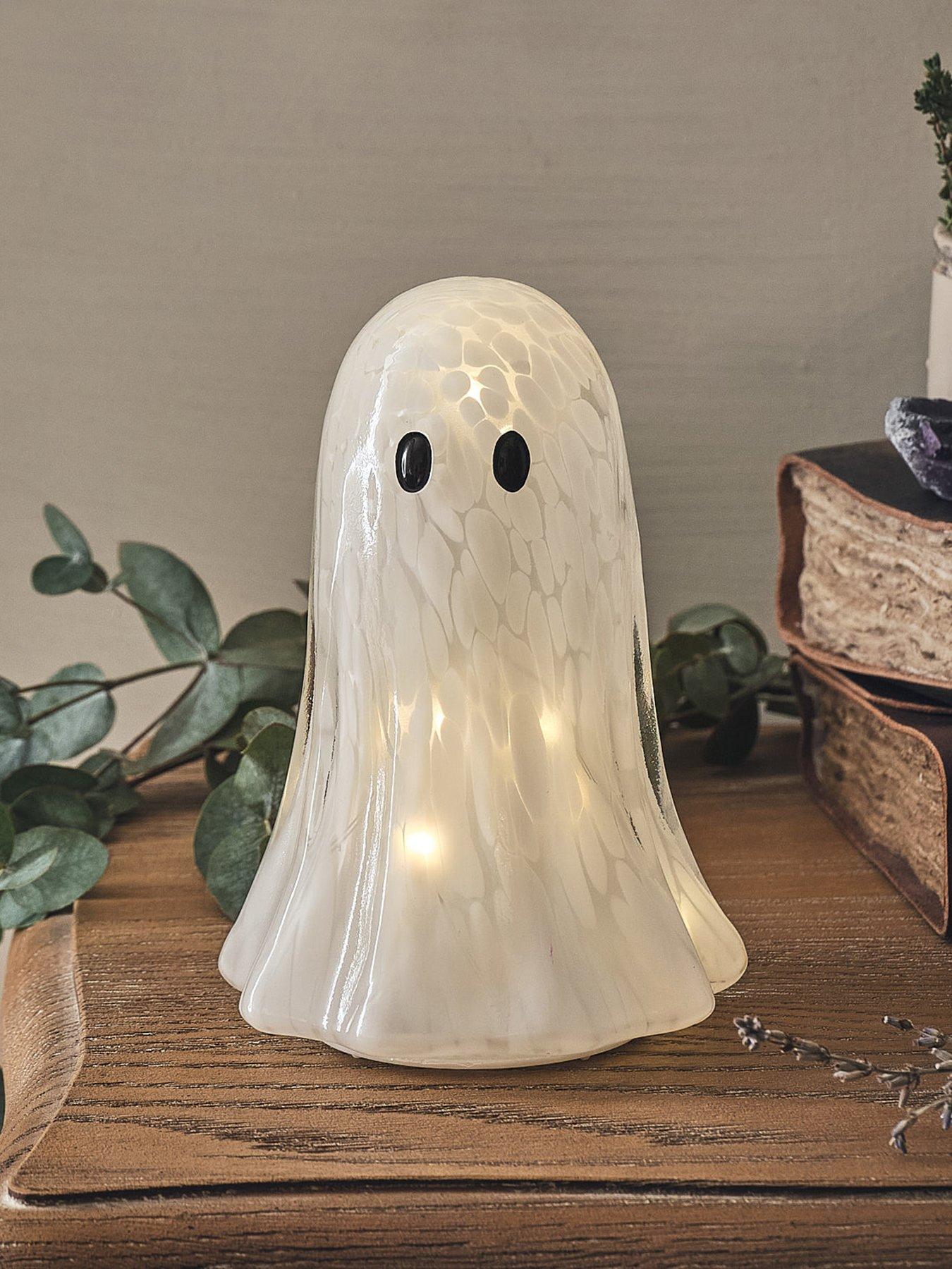 Image 1 of 6 of Lights4Fun Confetti Glass LED Ghost