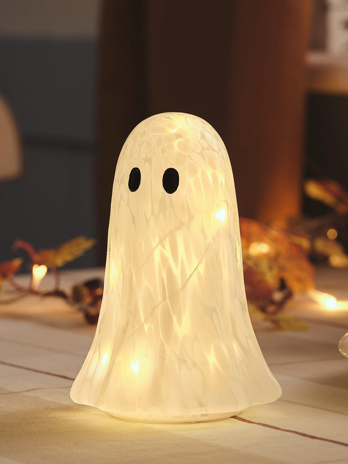 Image 4 of 6 of Lights4Fun Confetti Glass LED Ghost
