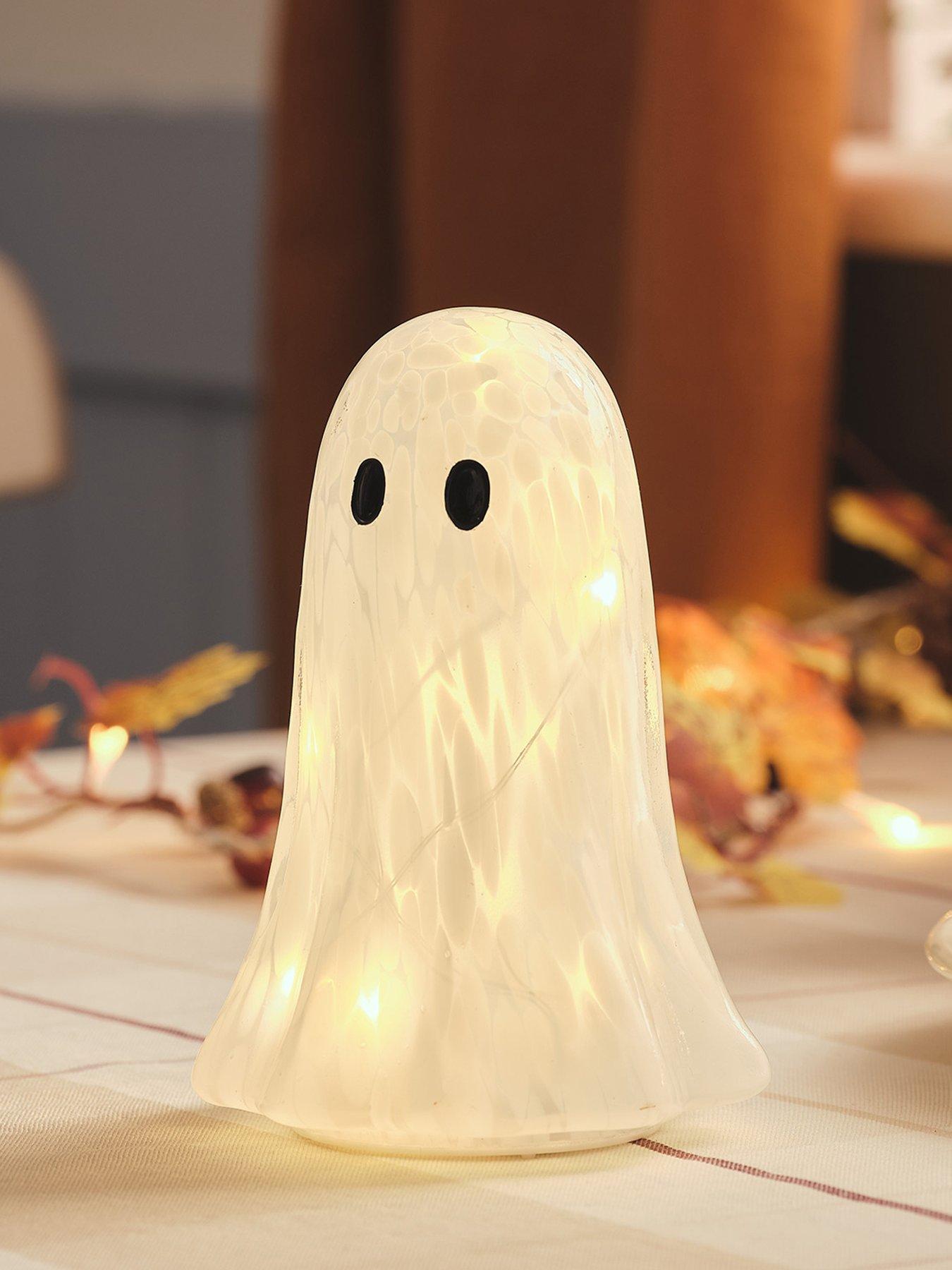 Image 5 of 6 of Lights4Fun Confetti Glass LED Ghost