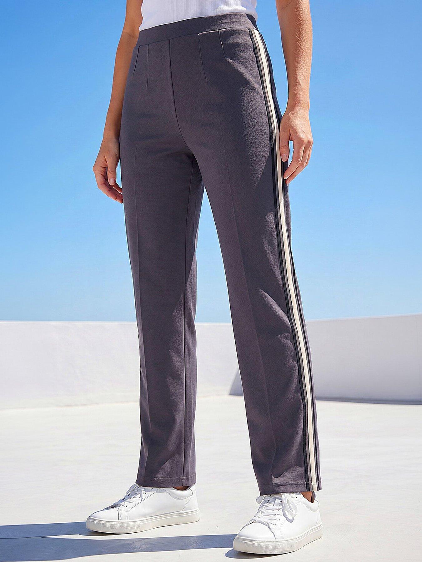 Image 3 of 4 of Roman Petite Side Stripe Trouser