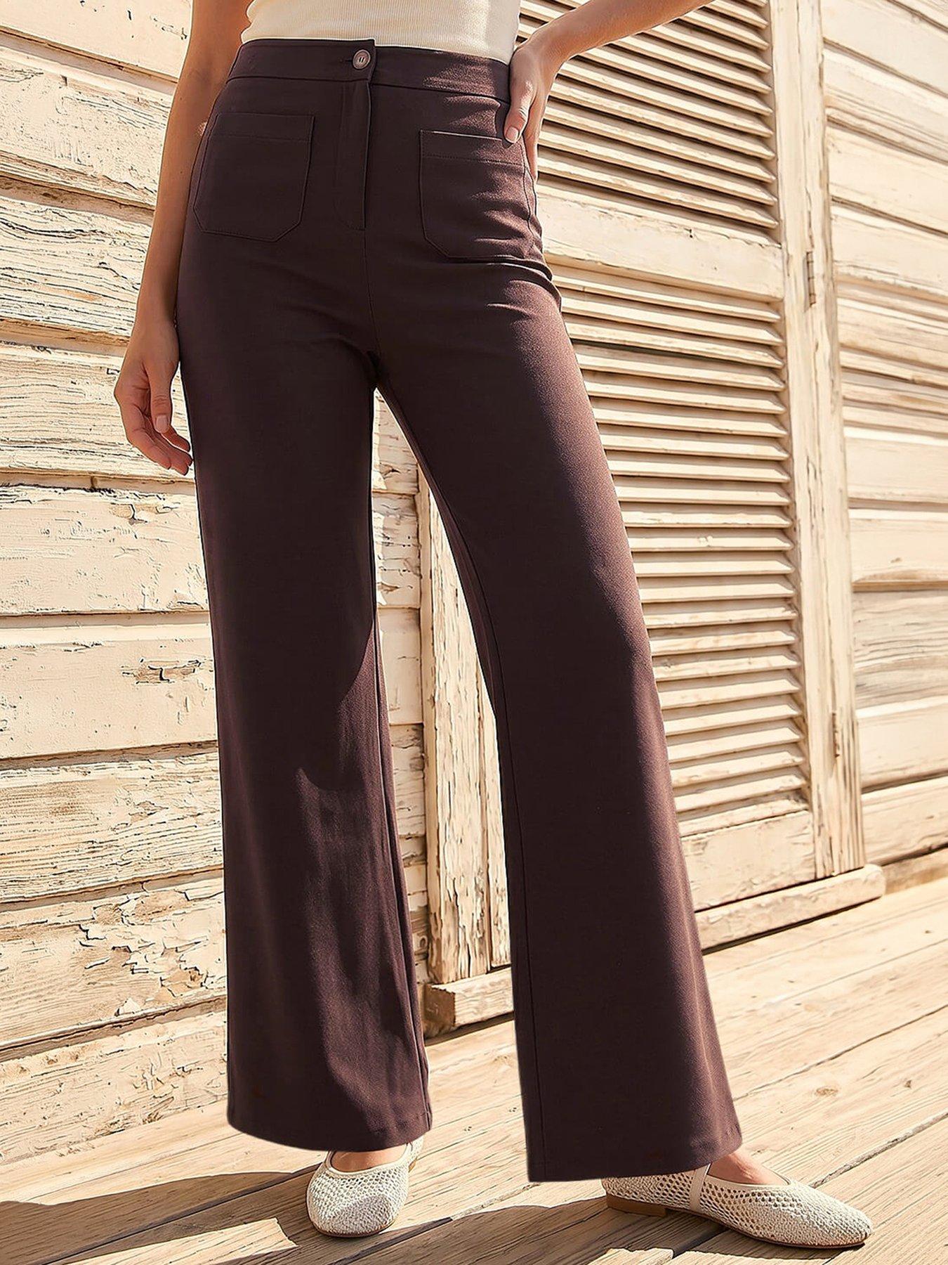 Image 4 of 4 of Roman Petite Front Pocket Trouser