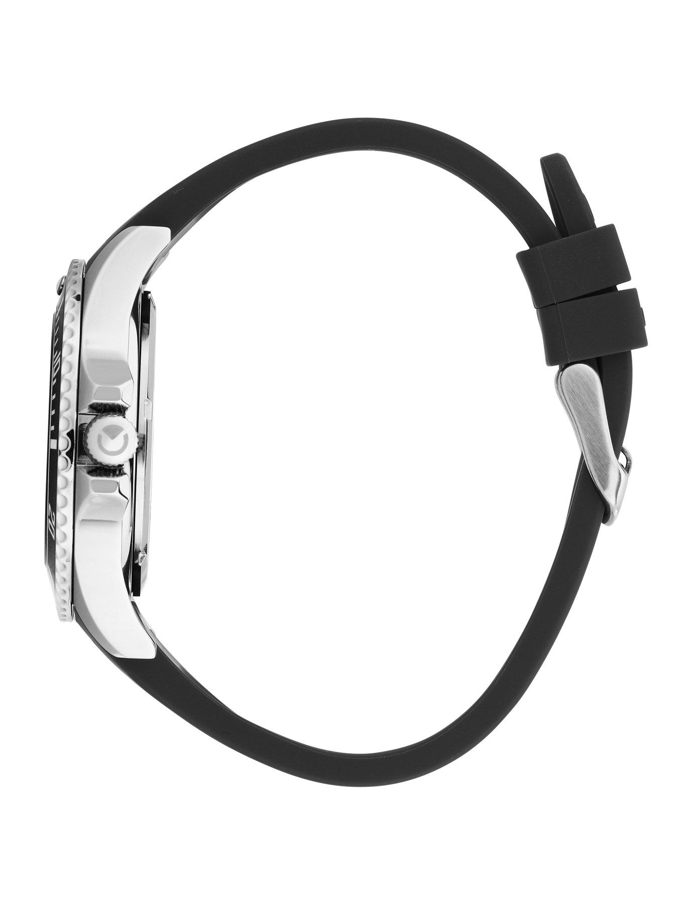Image 2 of 6 of Sector 230 43mm 3H Black Dial Black Strap