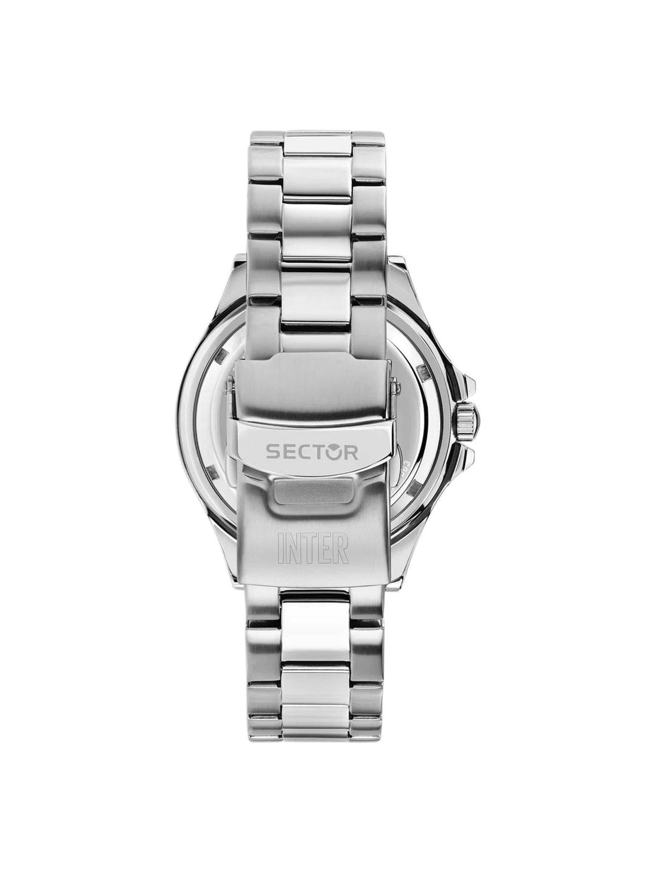 Image 3 of 6 of Sector 230 Inter 43mm Black Dial Stainless Steel Bracelet