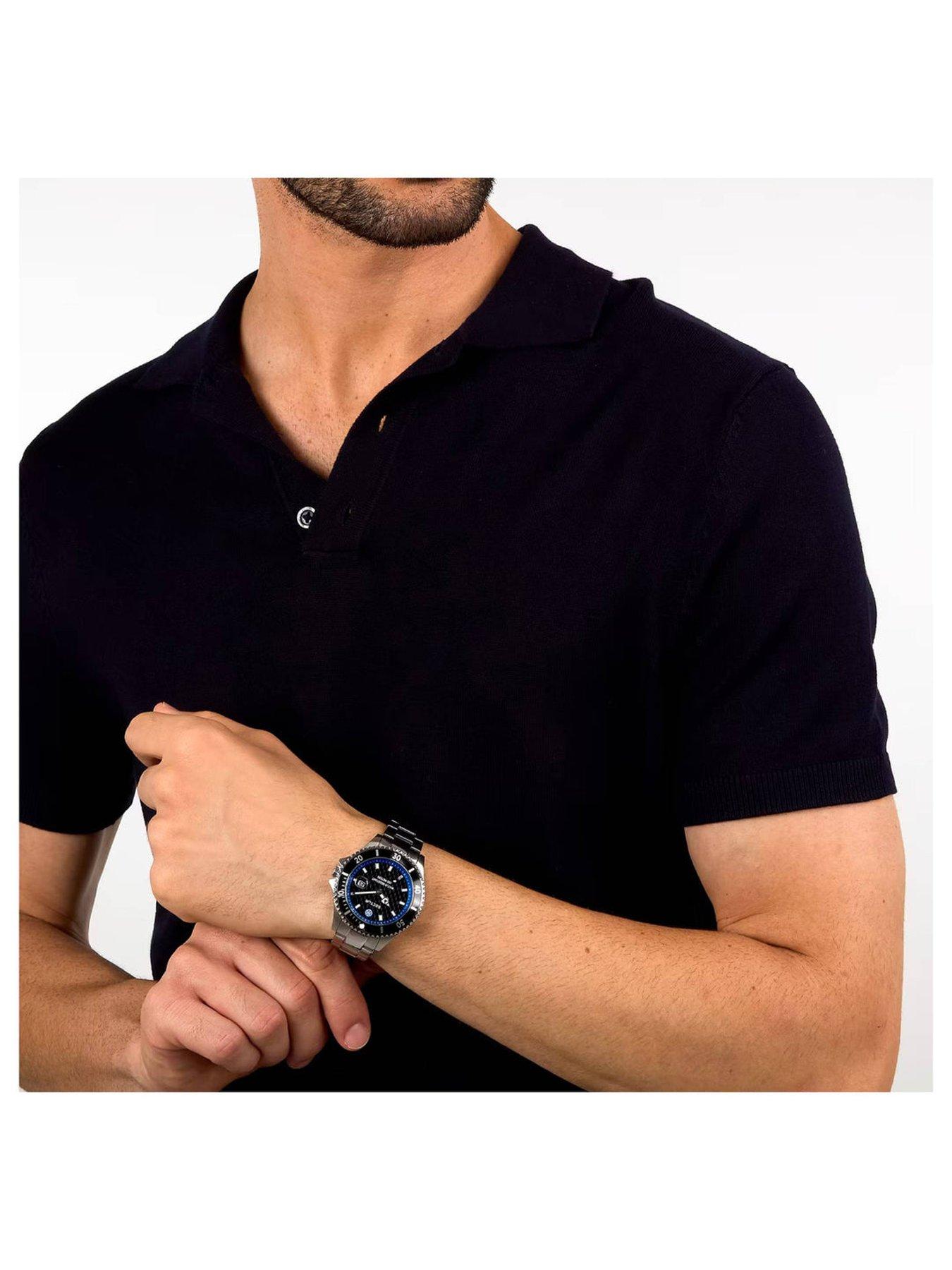 Image 5 of 6 of Sector 230 Inter 43mm Black Dial Stainless Steel Bracelet