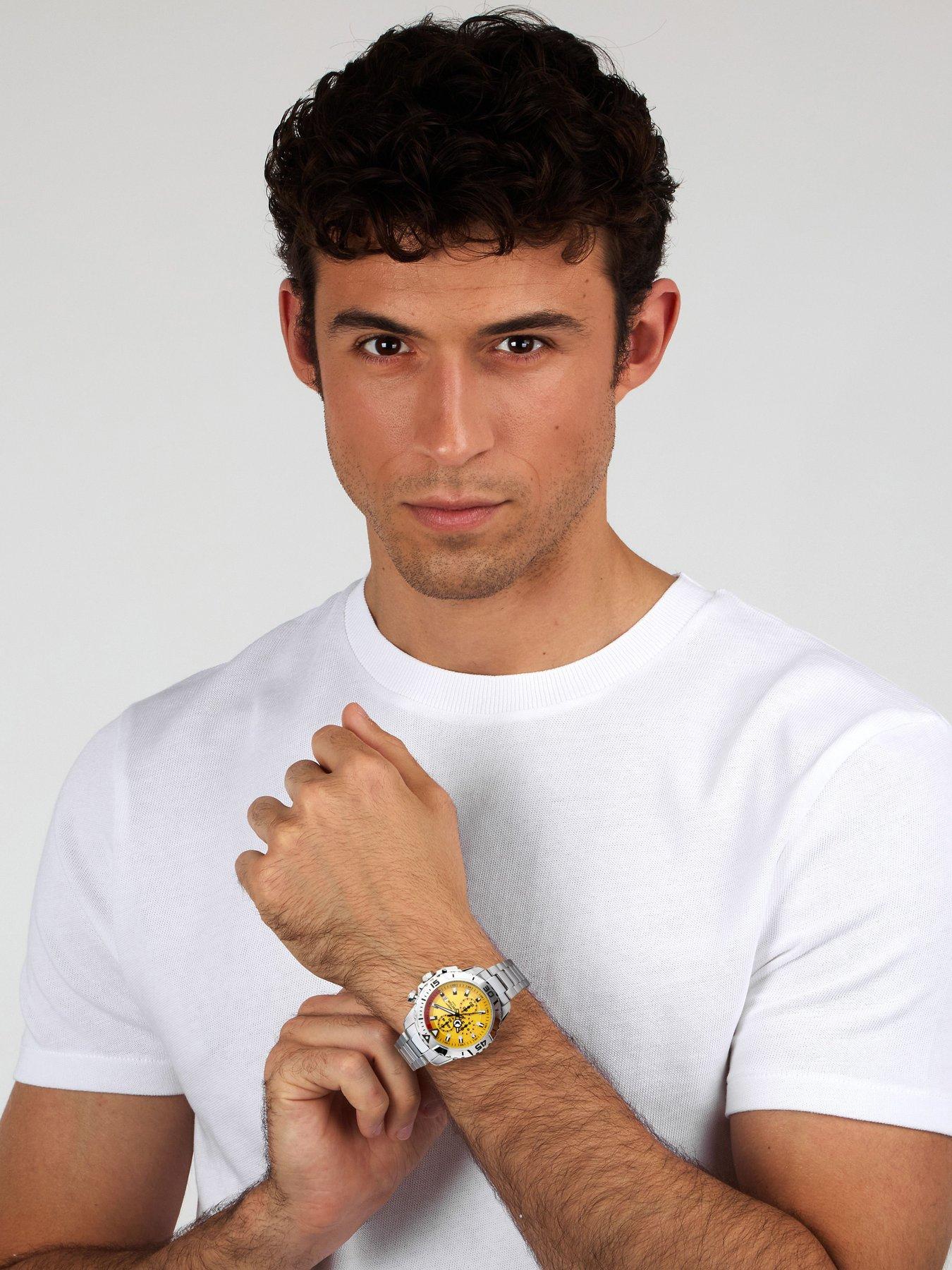 Image 5 of 6 of Sector Legend 43mm Chro Yellow Dial Stainless Steel Bracelet