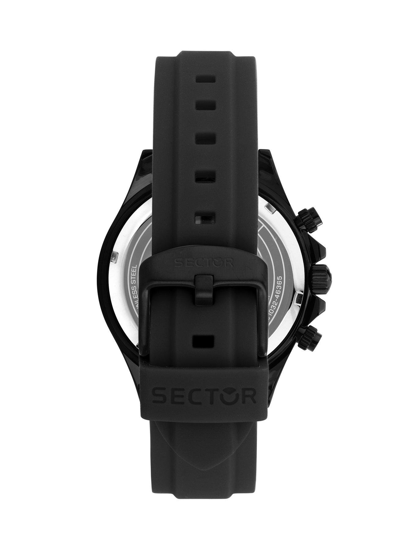 Image 3 of 6 of Sector 230 43mm Chr Black Dial Black Strap
