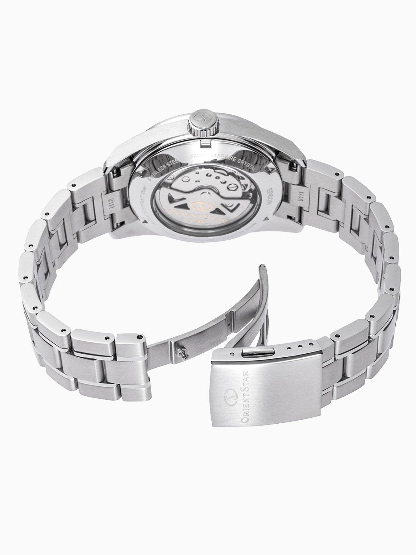 Image 4 of 5 of Orient Contemporary date blue dial steel