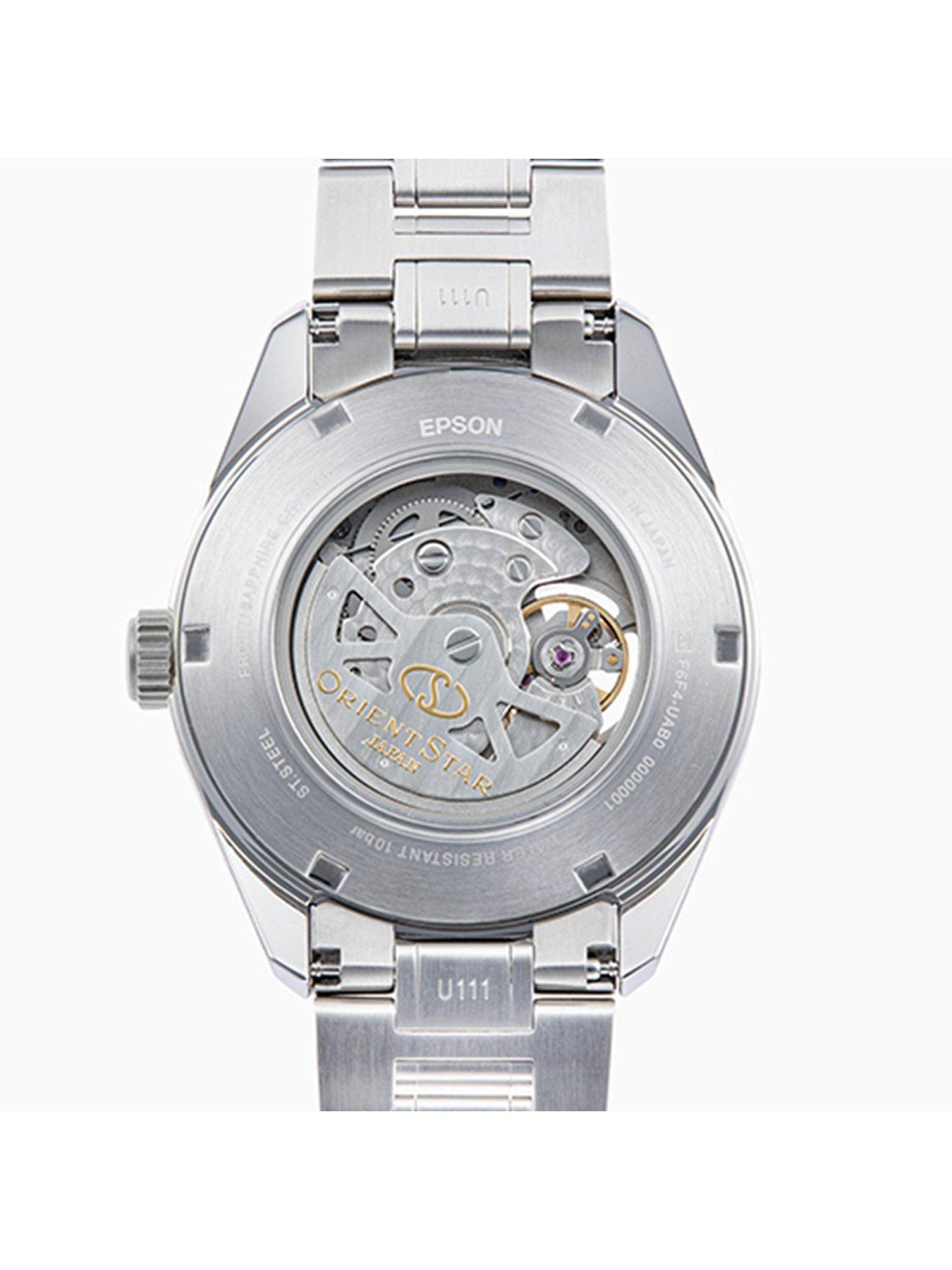 Image 4 of 5 of Orient Modern Skeleton silver dial steel