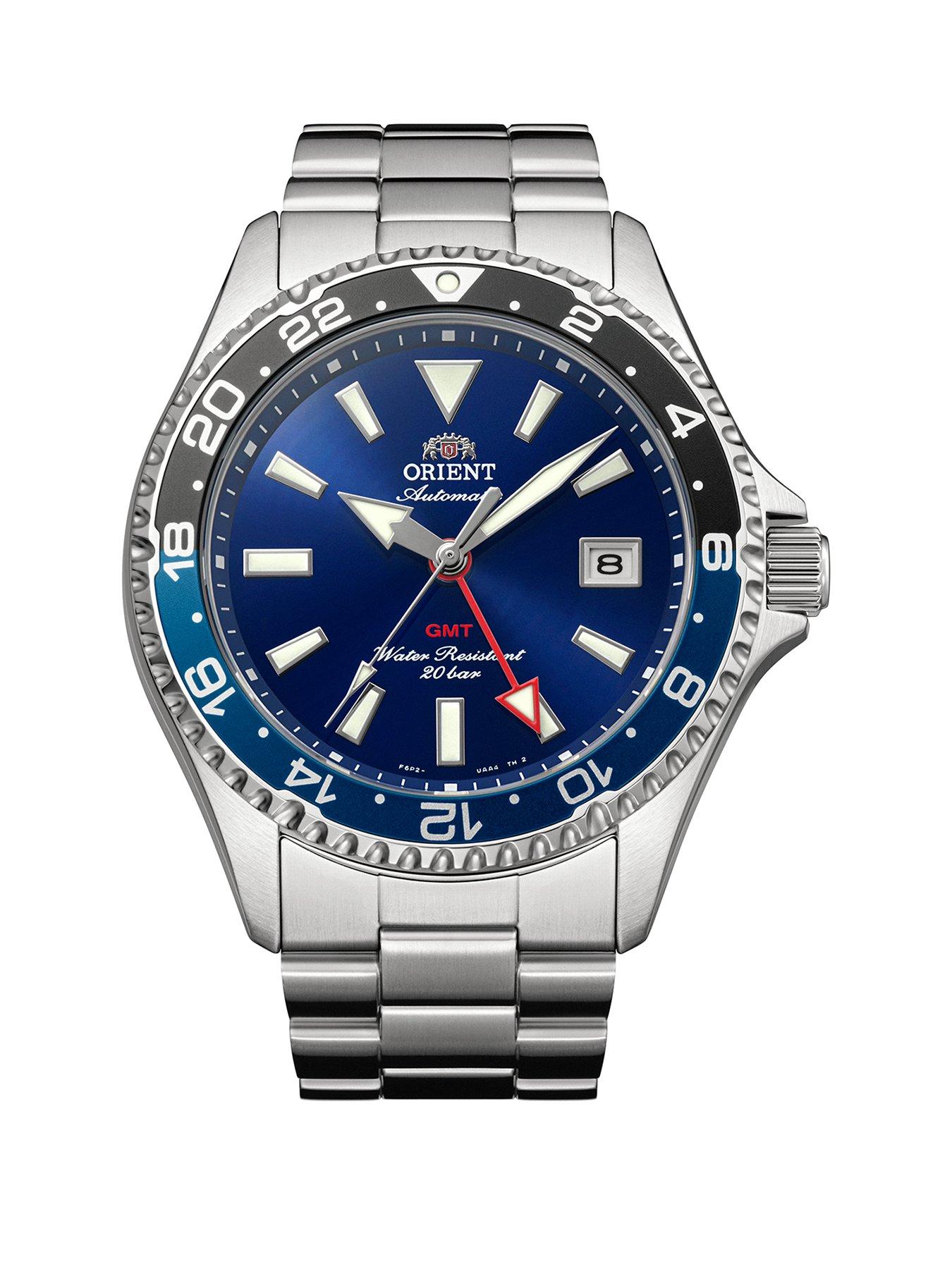 Image 1 of 4 of Orient Mako GMT Blue Dial Steel Watch