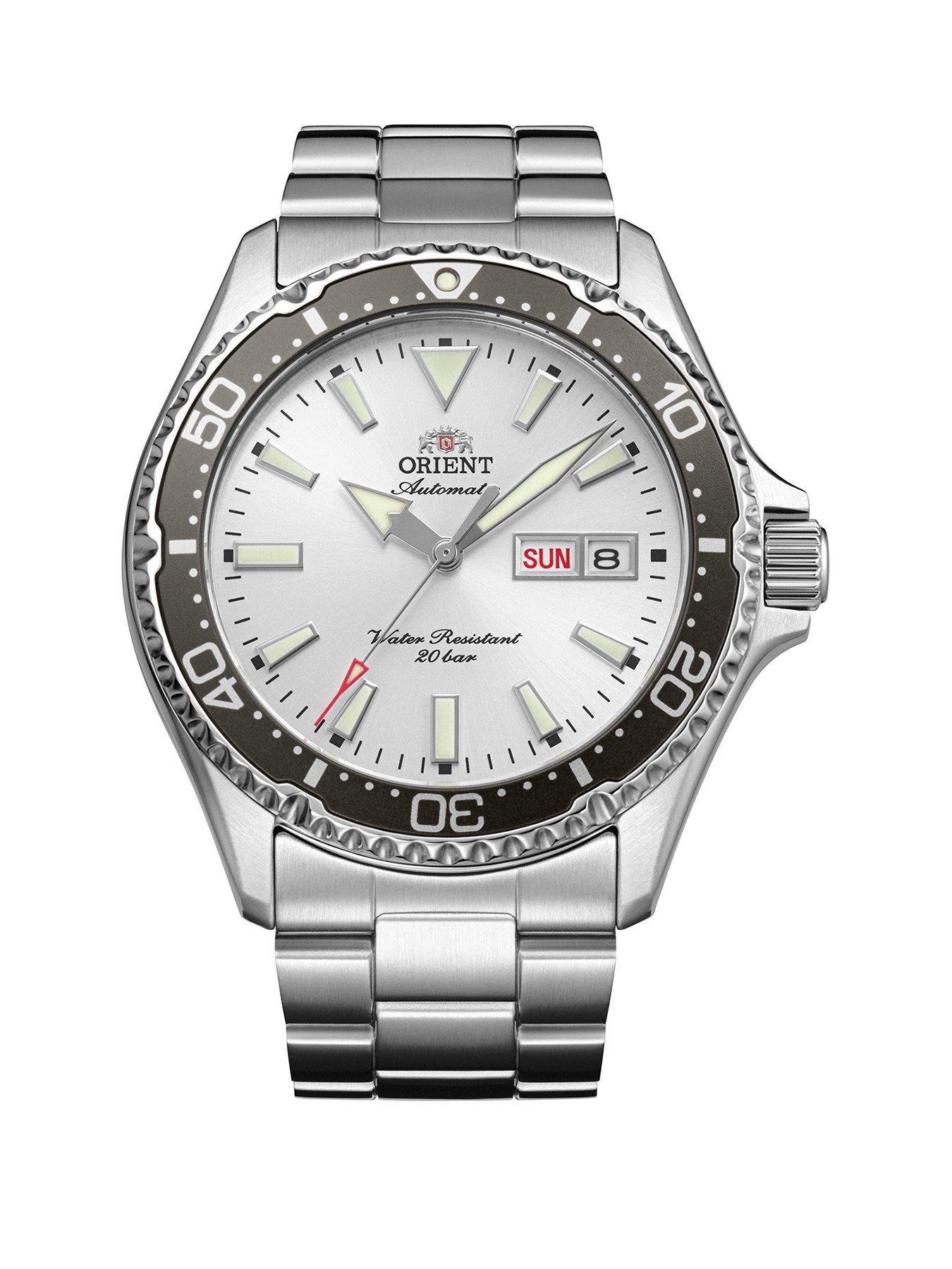 Image 1 of 4 of Orient Mako V Steel Silver Watch