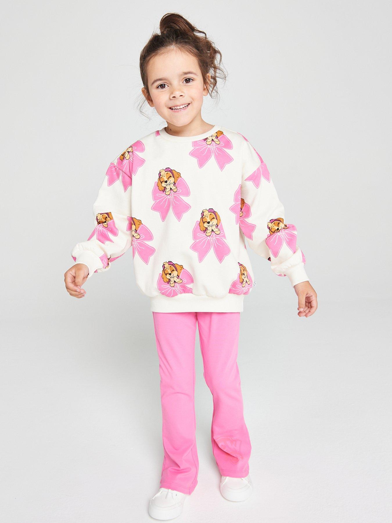 Brand Threads Paw Patrol Sweatshirt & Legging Set, Pink, Size 4-5 Years