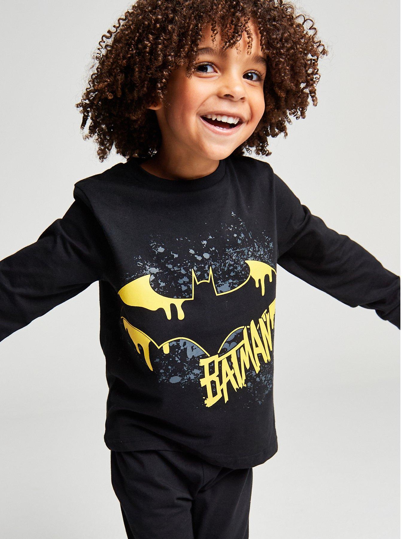 Image 2 of 6 of Brand Threads Batman Pyjama Set