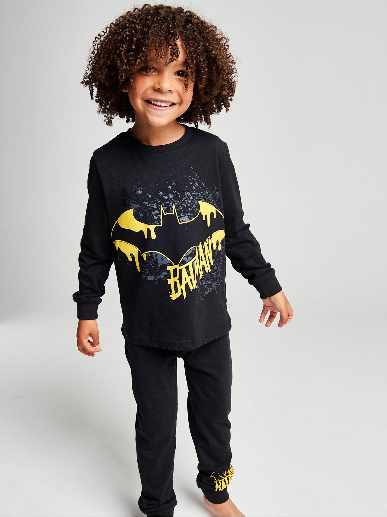 Image 4 of 6 of Brand Threads Batman Pyjama Set