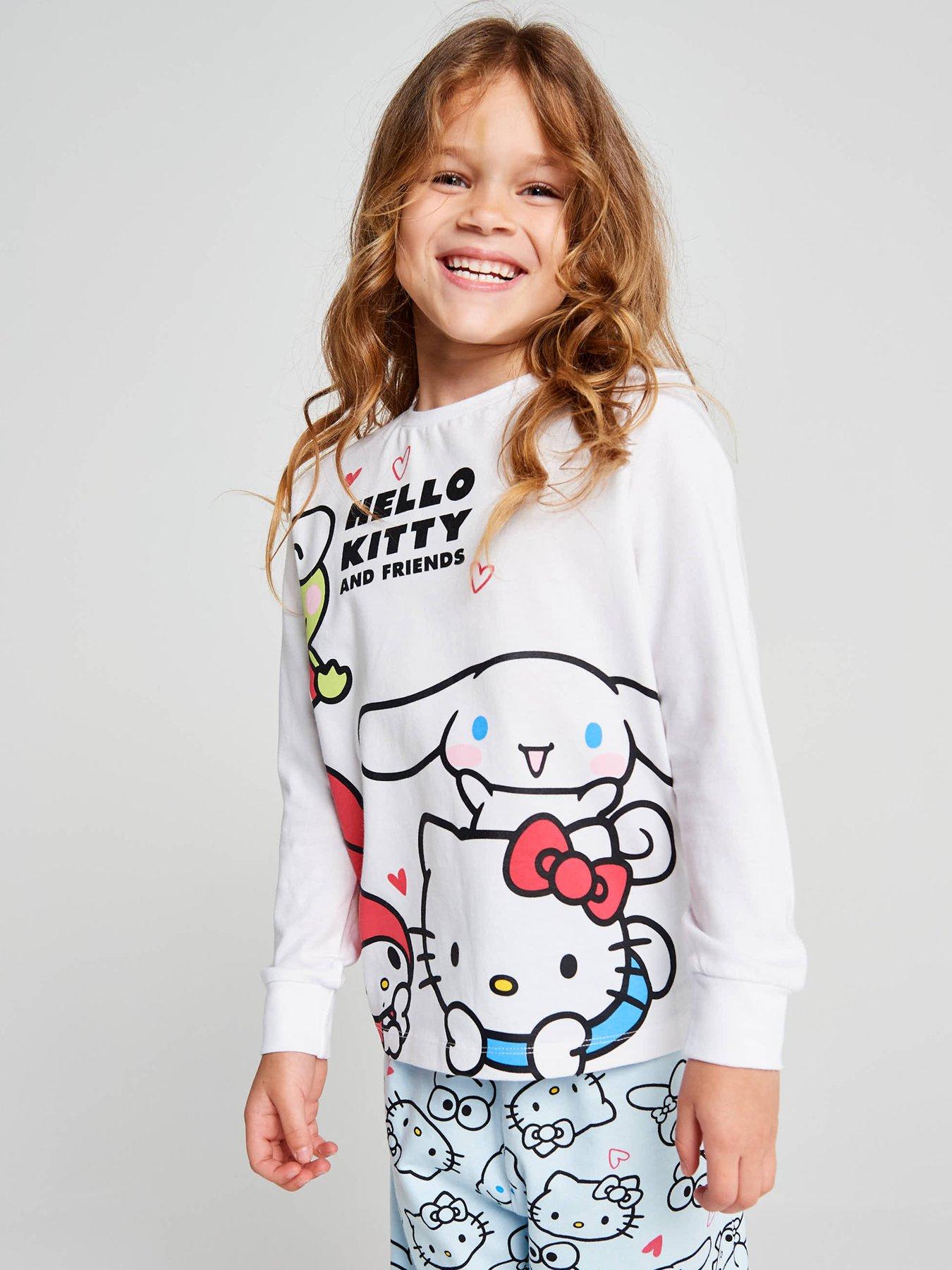 Image 4 of 7 of Brand Threads Hello Kitty Pyjama Set