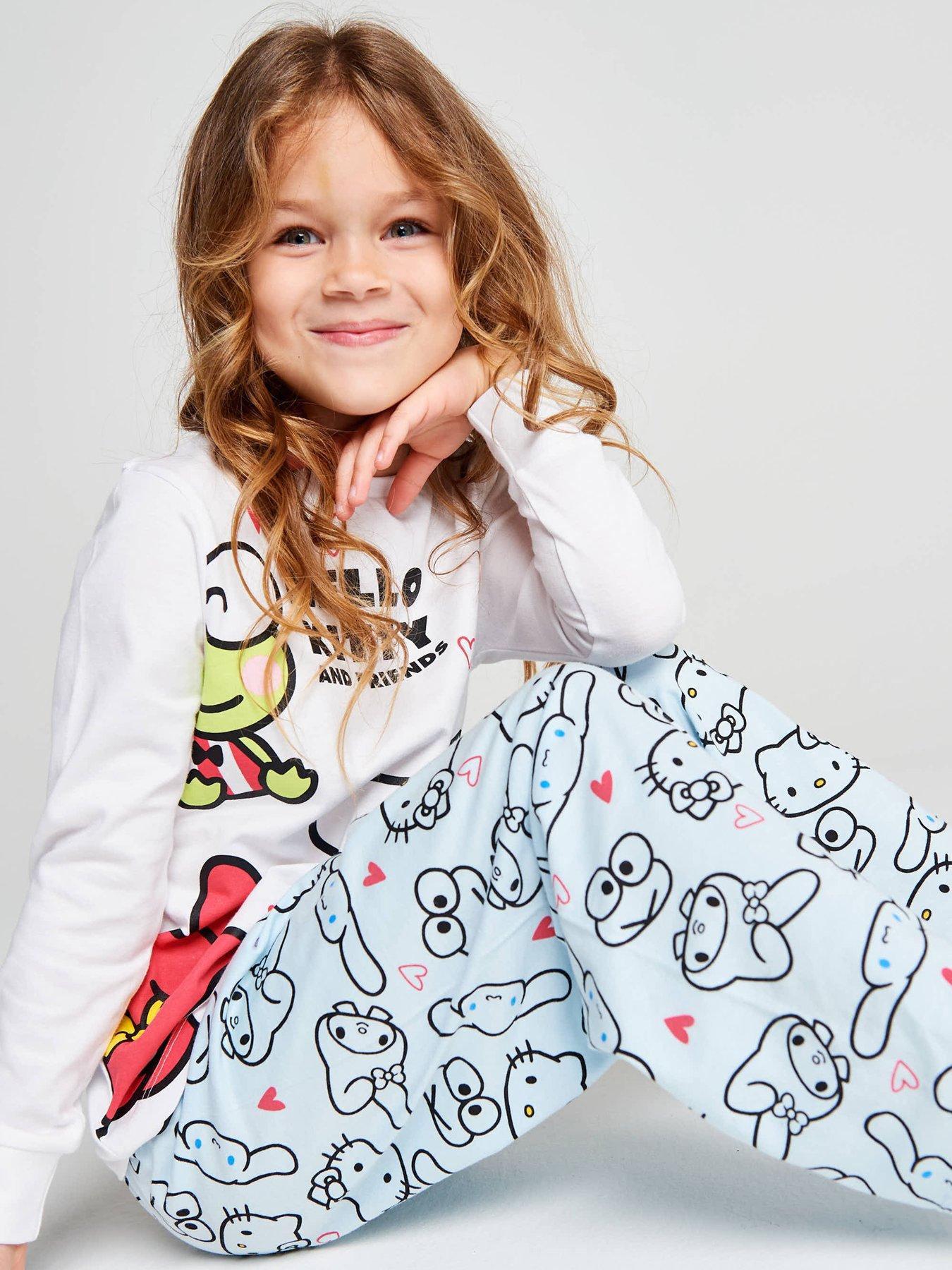 Image 6 of 7 of Brand Threads Hello Kitty Pyjama Set