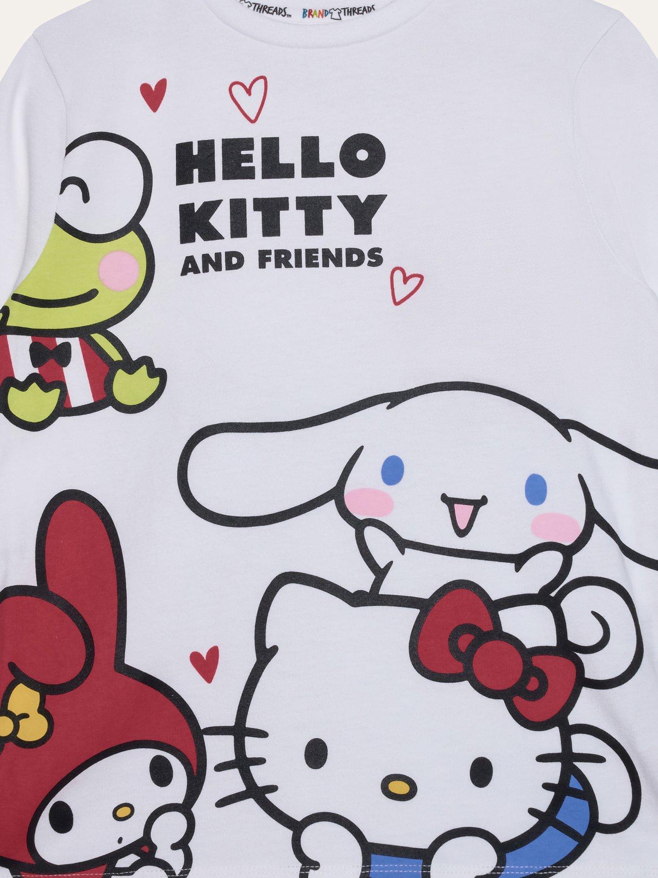 Image 7 of 7 of Brand Threads Hello Kitty Pyjama Set