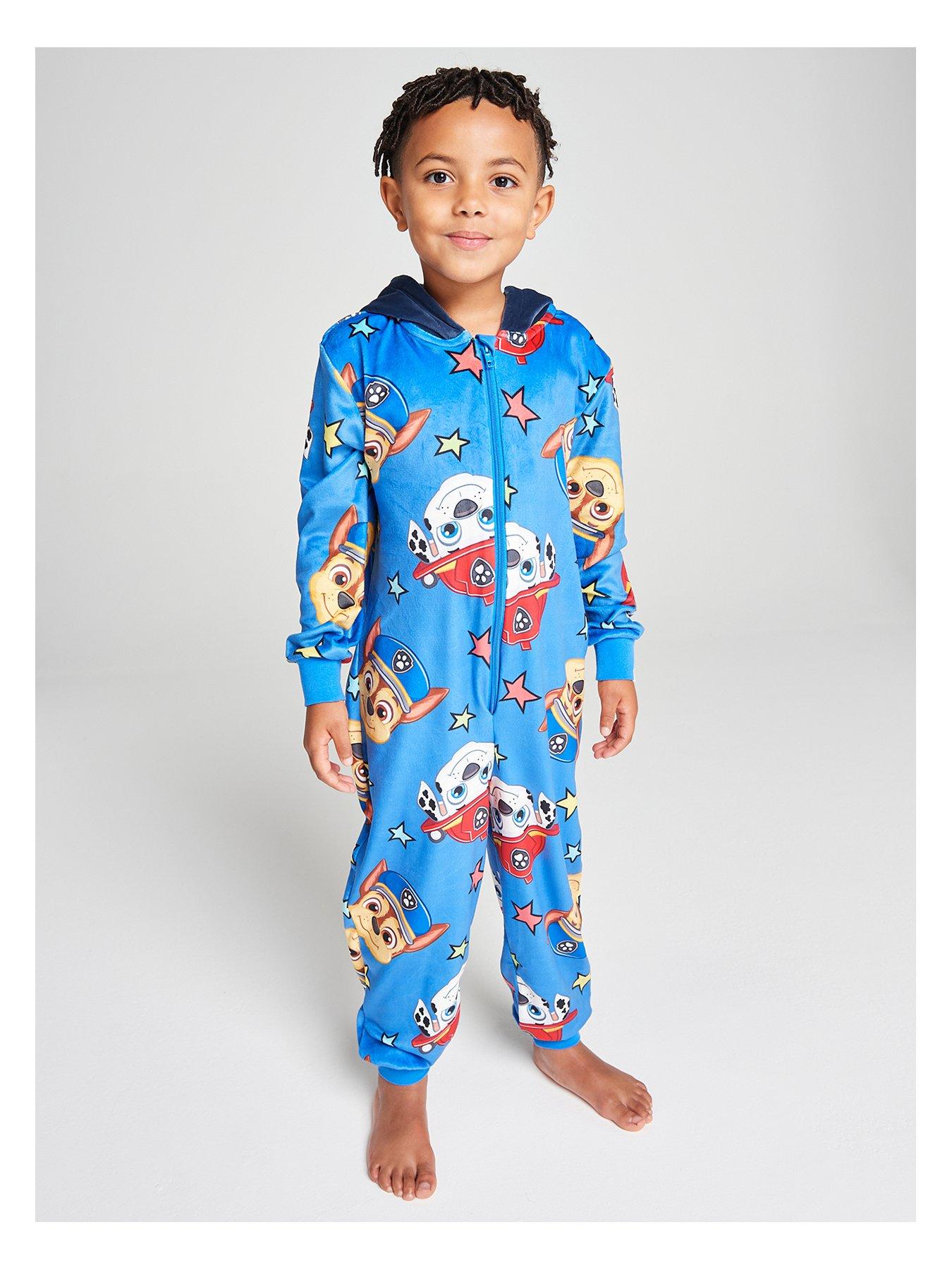 Image 2 of 7 of Brand Threads Paw Patrol Fleece All-in-one