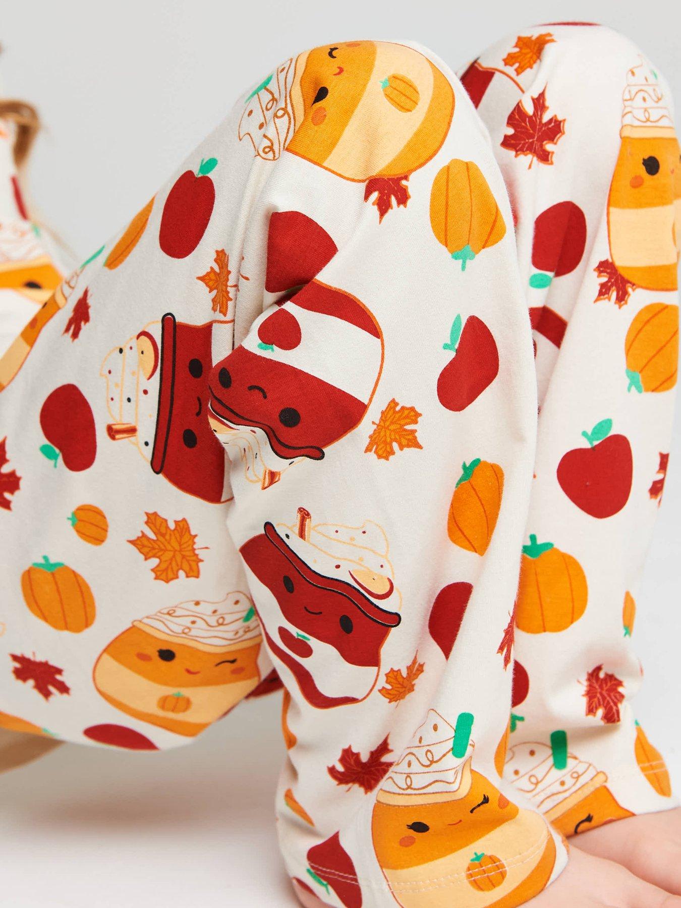 Image 6 of 6 of Brand Threads Pumpkin Spice Pyjama Set