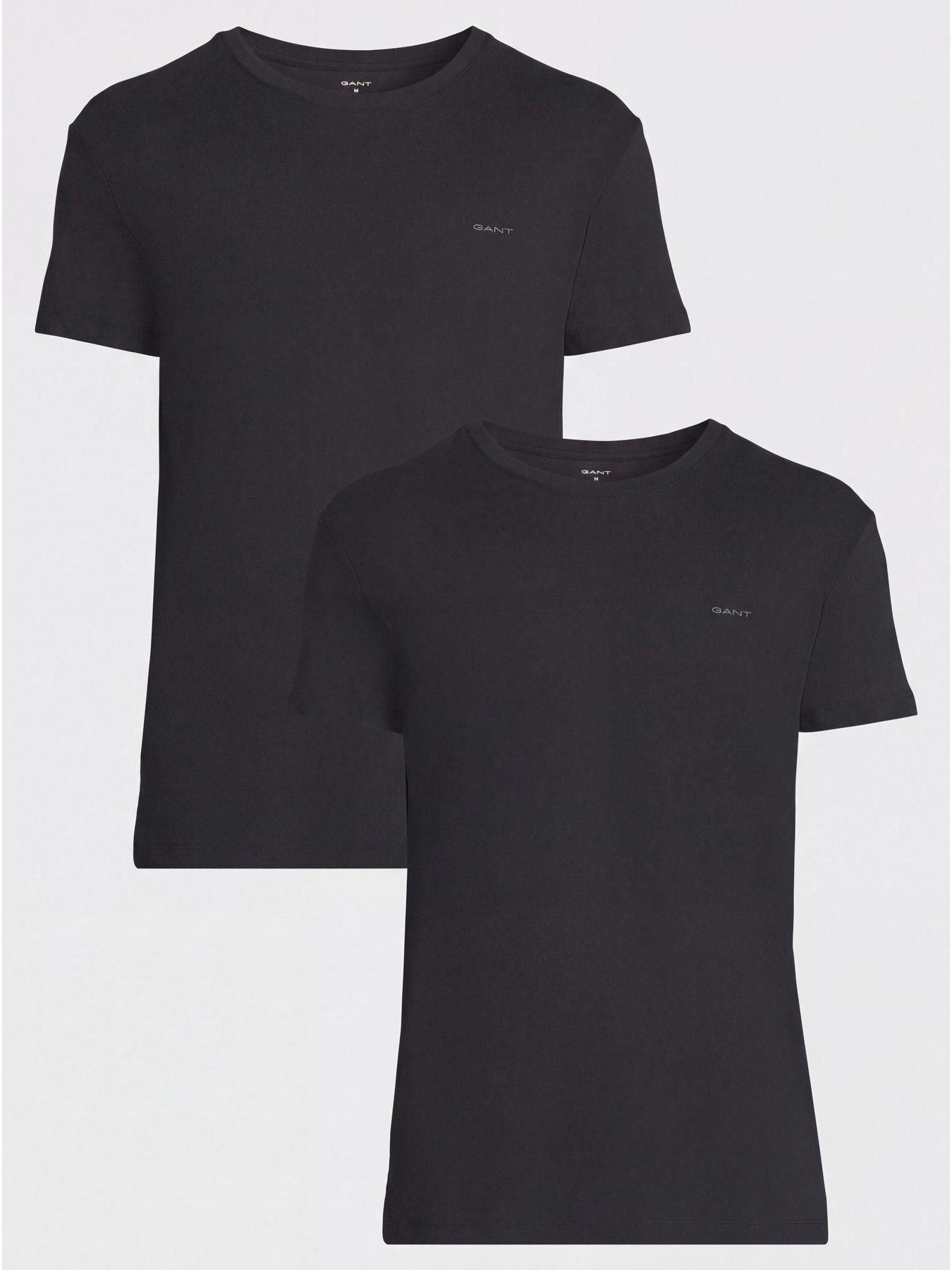 Gant Men's Noir T-Shirt (X2) - Image 2