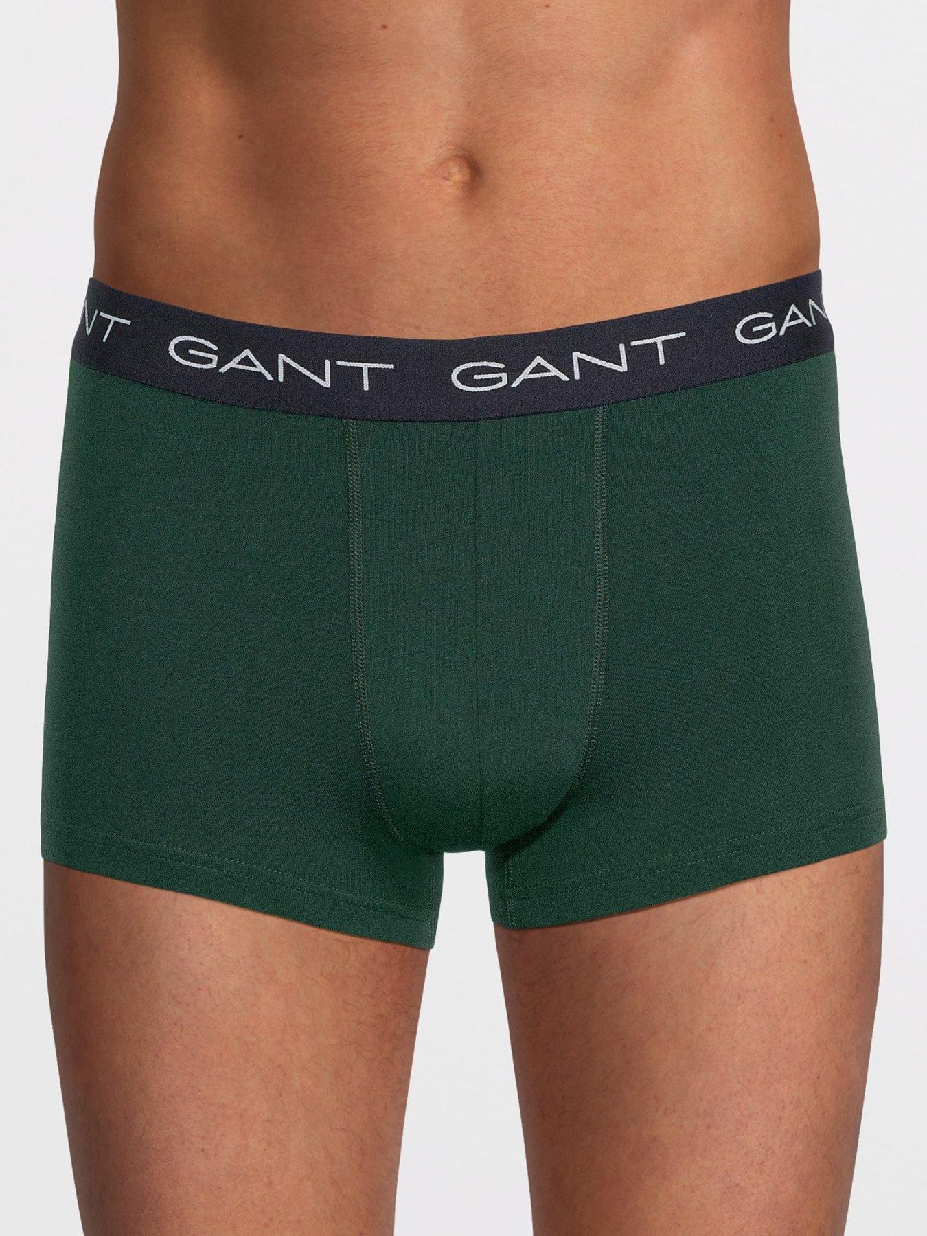 Image 2 of 3 of GANT Gant Trunks 3 Pack Gift Box - Dark Green