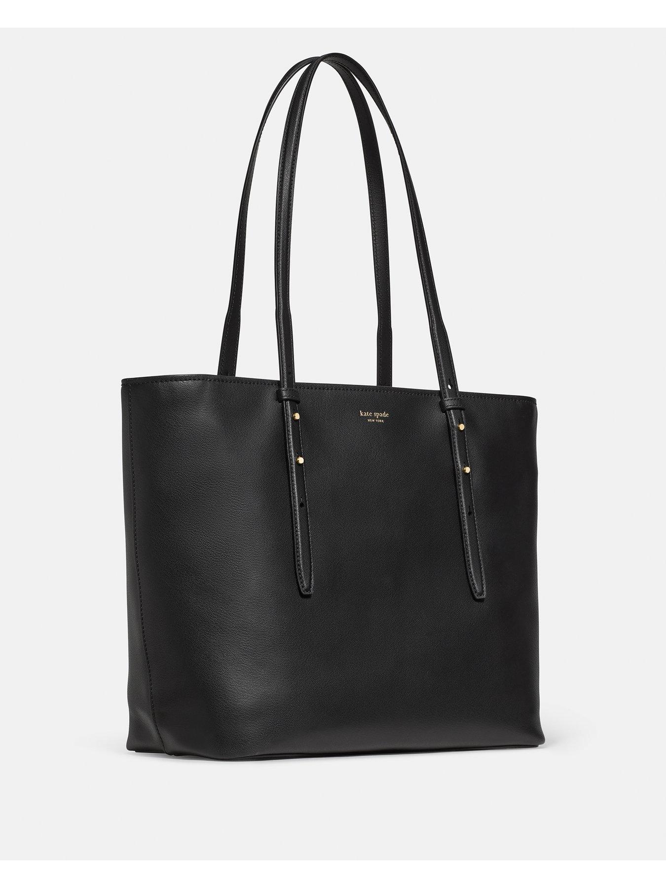 Image 4 of 5 of Kate Spade New York Womens Zip Top Spacious Tote Bag - Black