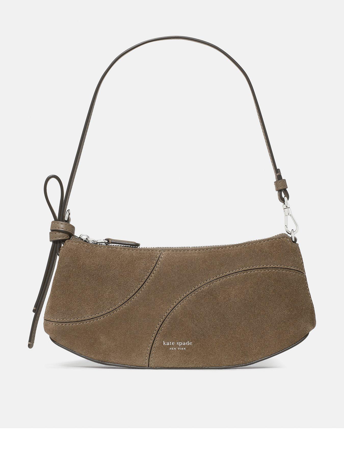 Kate Spade New York Loop Dot Patchwork Pochette Bag - Grey