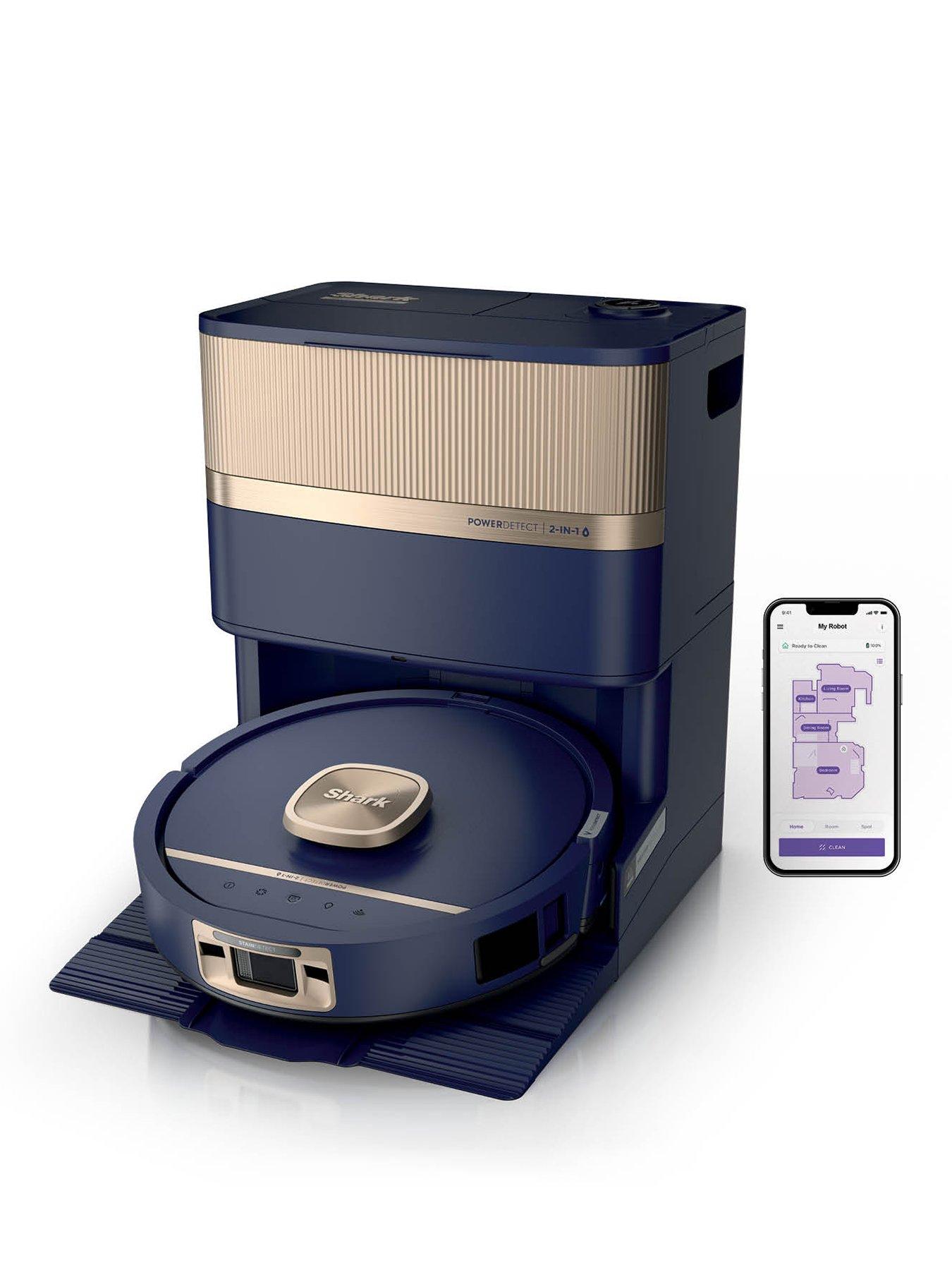 Shark PowerDetect Luxe UV Reveal 2-in-1 Vac  &  Mop Robot Vacuum - Deep Harbour