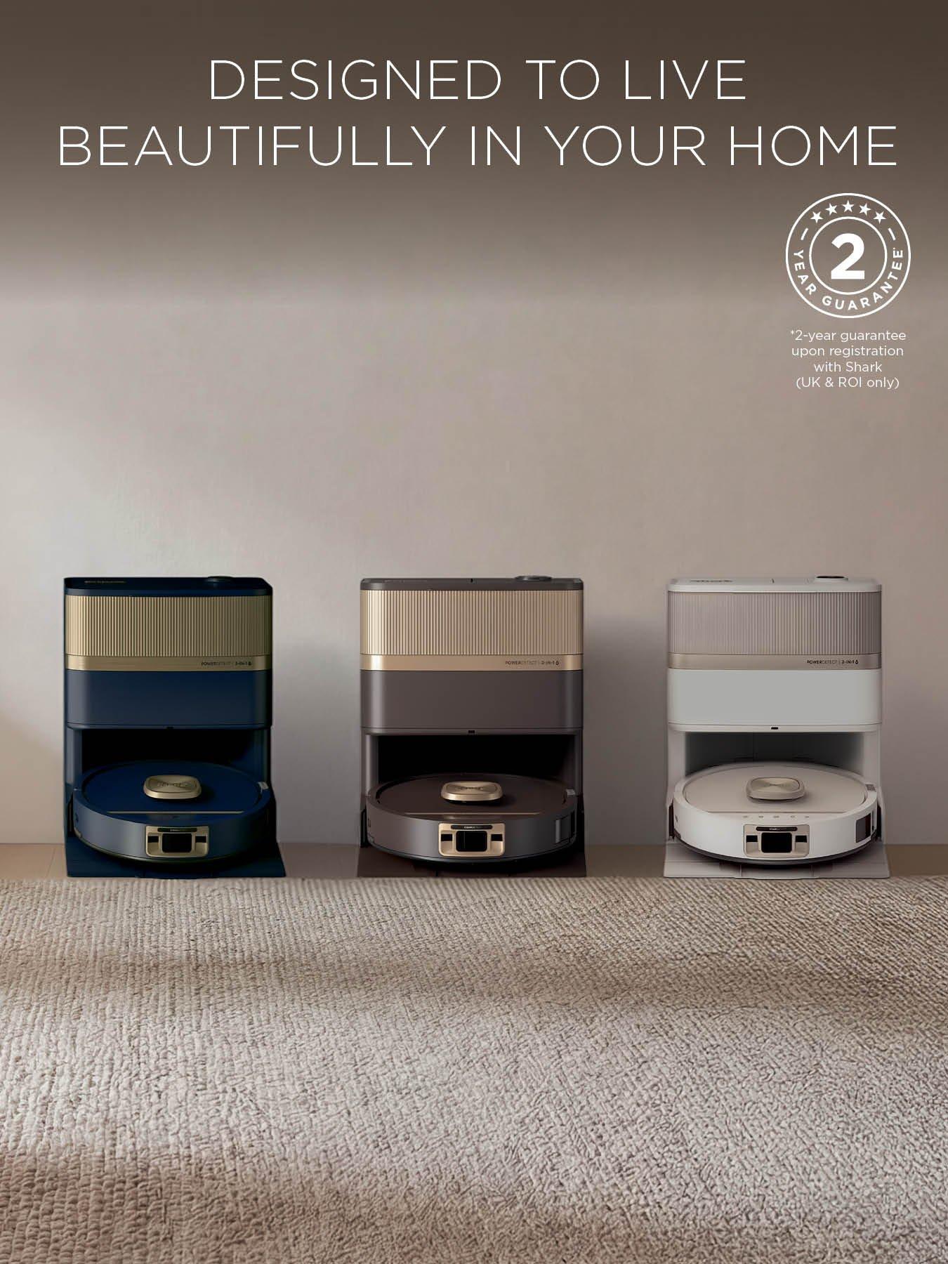 Image 2 of 8 of Shark PowerDetect Luxe UV Reveal 2-in-1 Vac &amp; Mop Robot Vacuum - Espresso