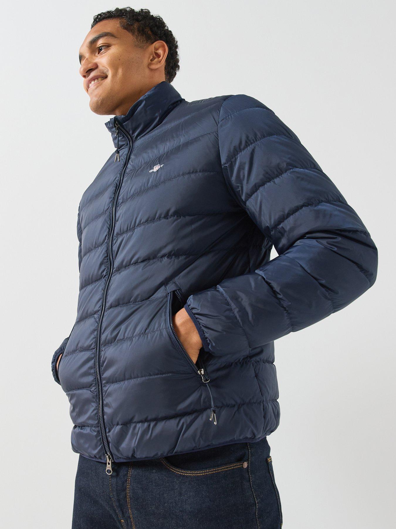 Image 5 of 5 of GANT Gant Light Down Jacket - Navy