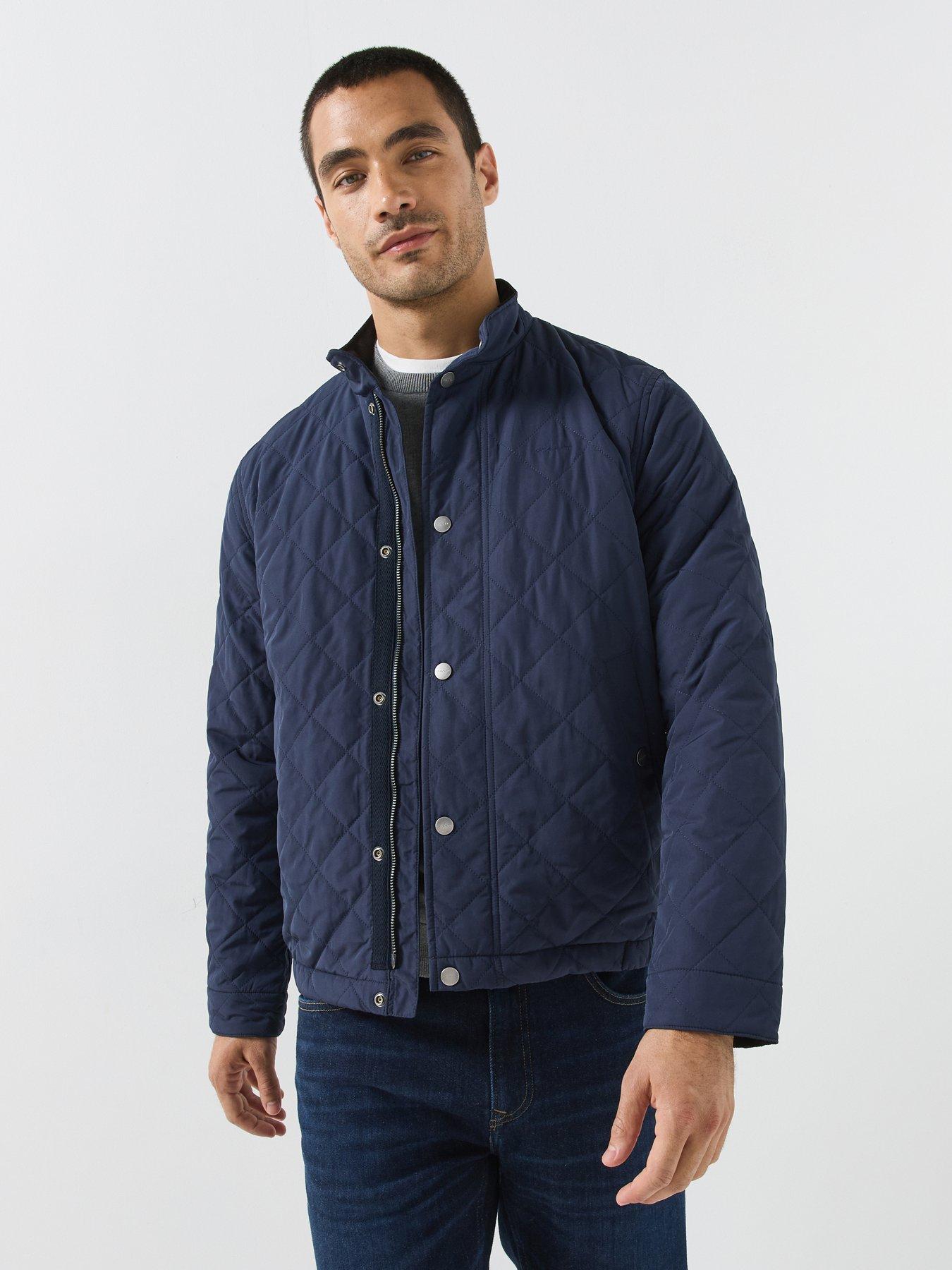 Image 1 of 6 of GANT Gant Classic Quilted Jacket - Navy