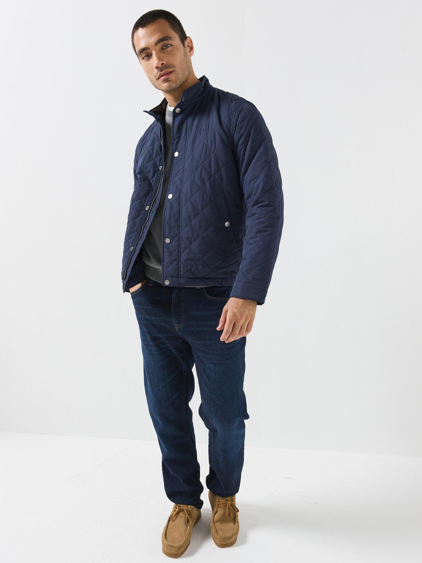 Image 3 of 6 of GANT Gant Classic Quilted Jacket - Navy