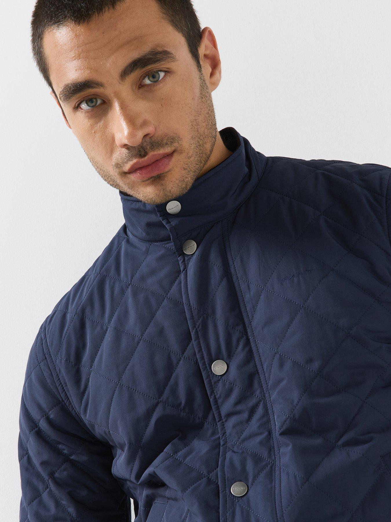 Image 4 of 6 of GANT Gant Classic Quilted Jacket - Navy
