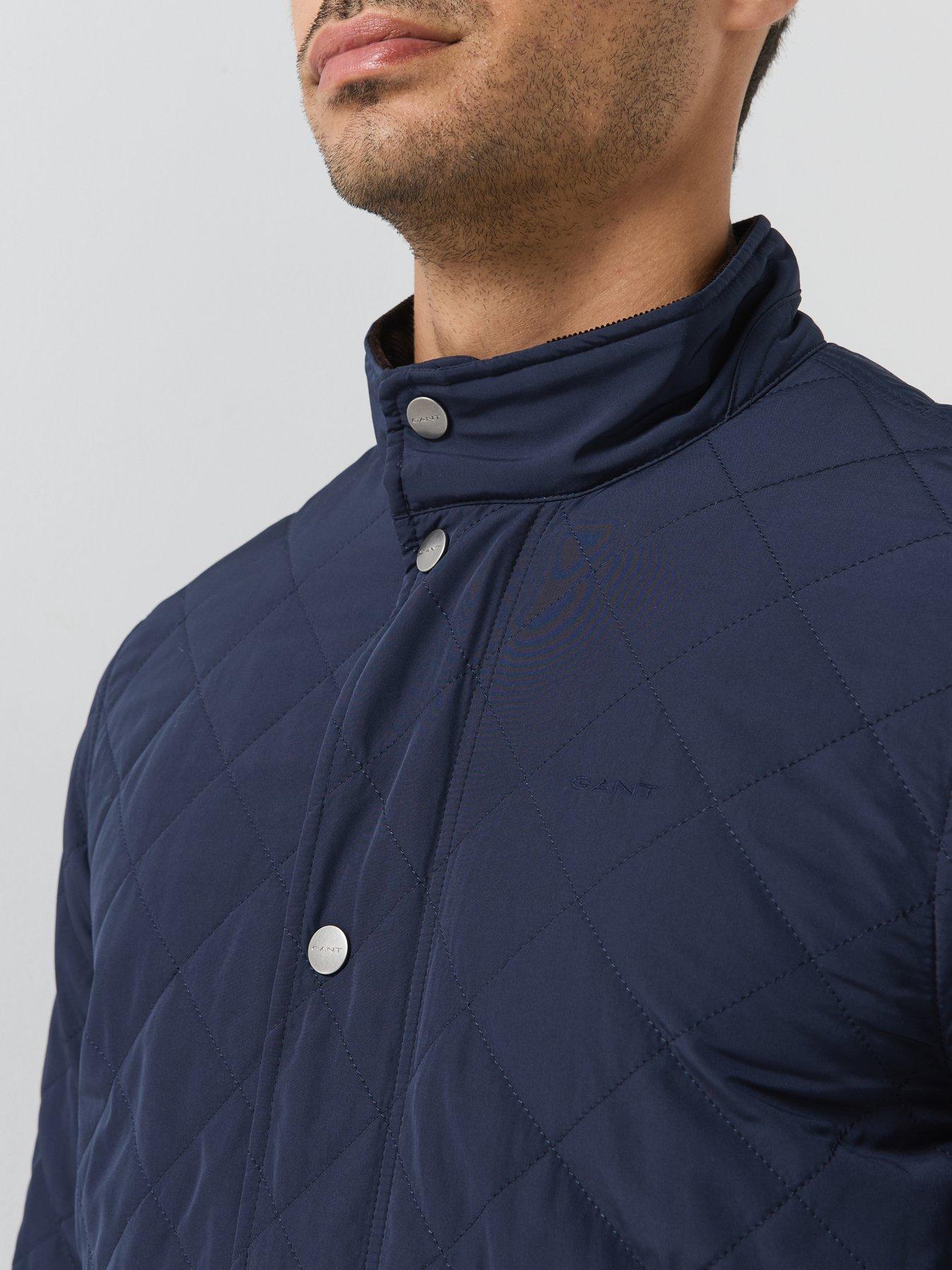 Image 6 of 6 of GANT Gant Classic Quilted Jacket - Navy