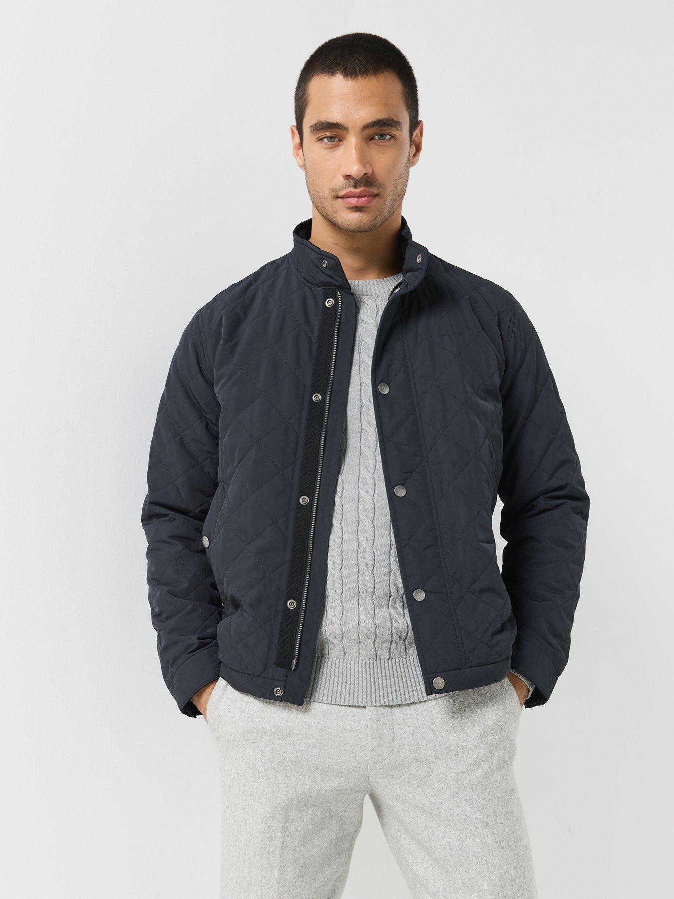Image 1 of 6 of GANT Classic Quilted Jacket - Black