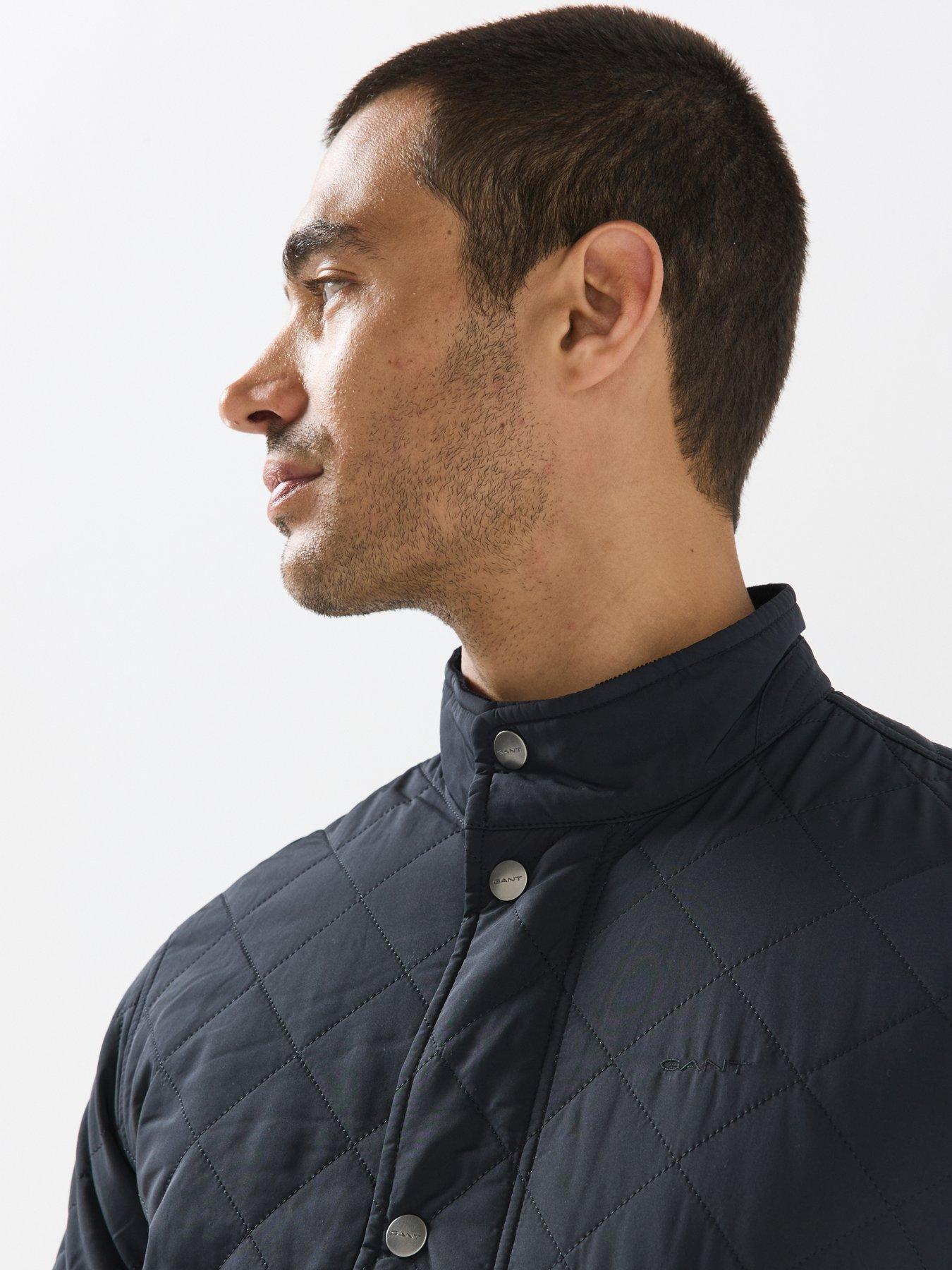Image 4 of 6 of GANT Classic Quilted Jacket - Black