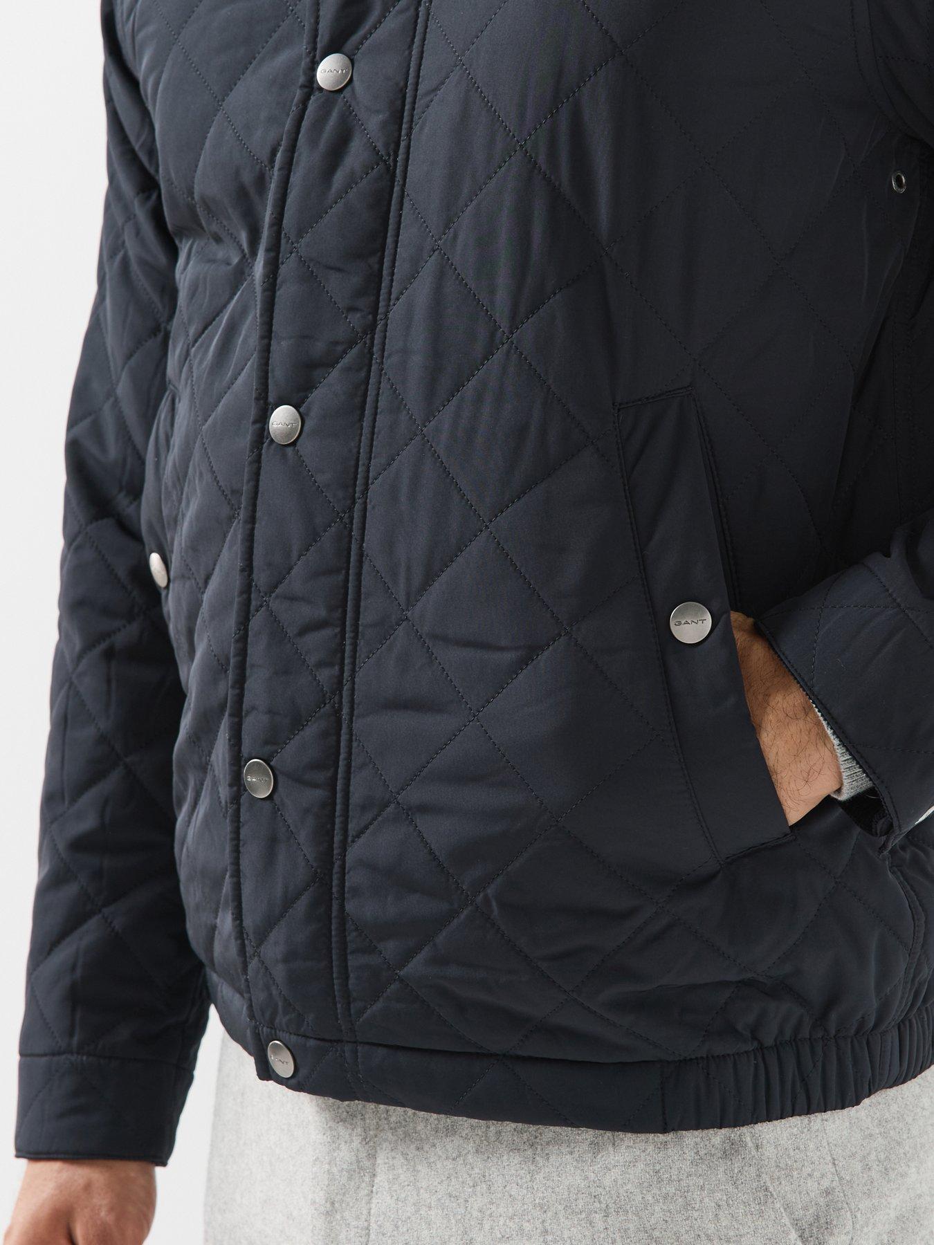Image 5 of 6 of GANT Classic Quilted Jacket - Black