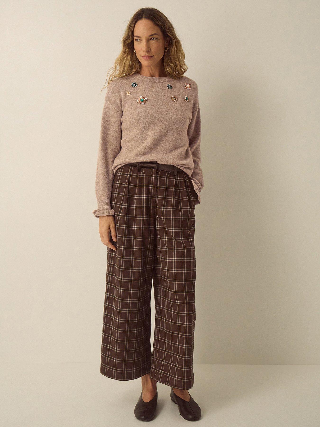 Image 4 of 4 of Monsoon Britt Brooch Jumper