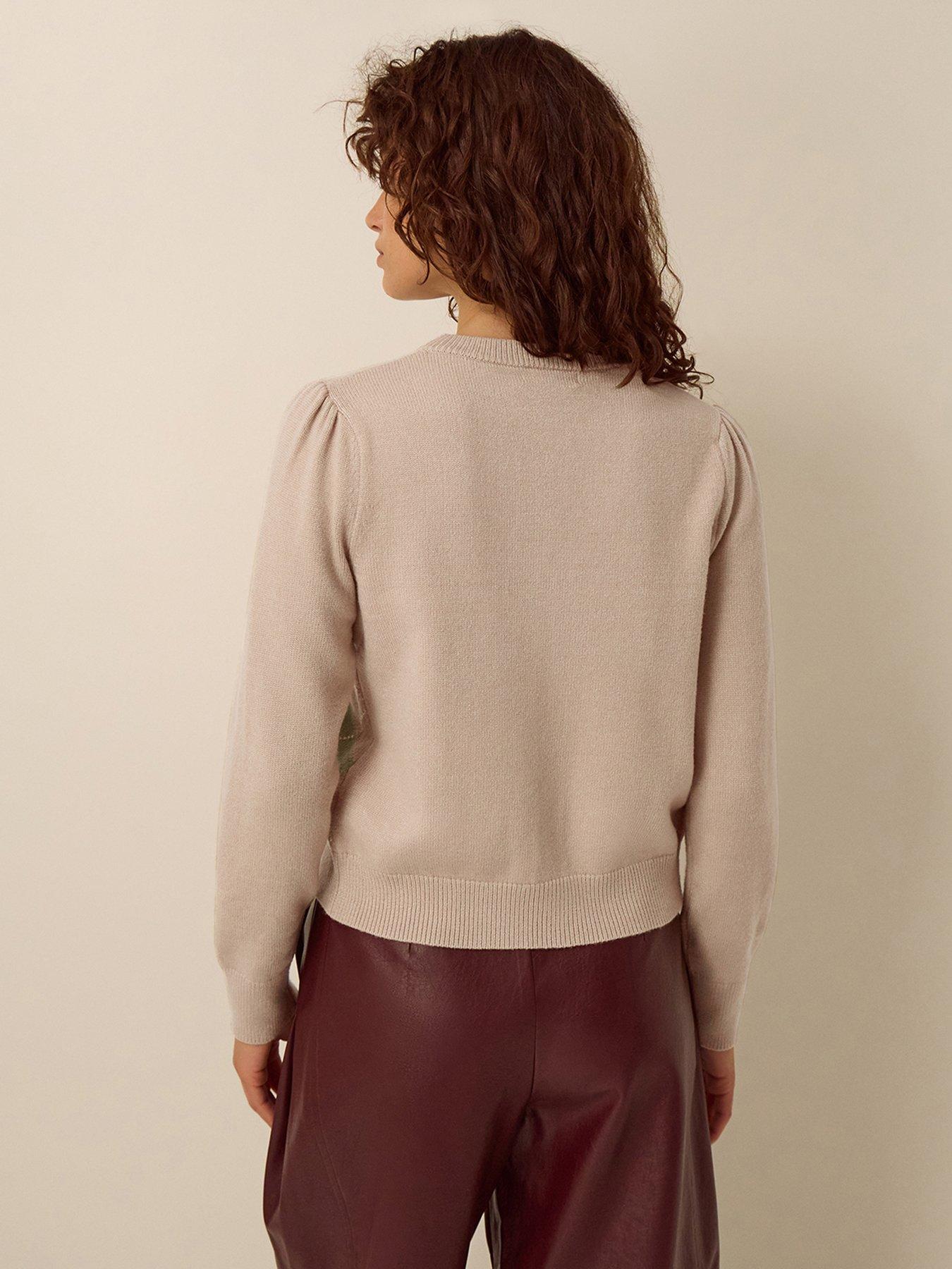 Image 2 of 4 of Monsoon Alba Argyle Cardigan