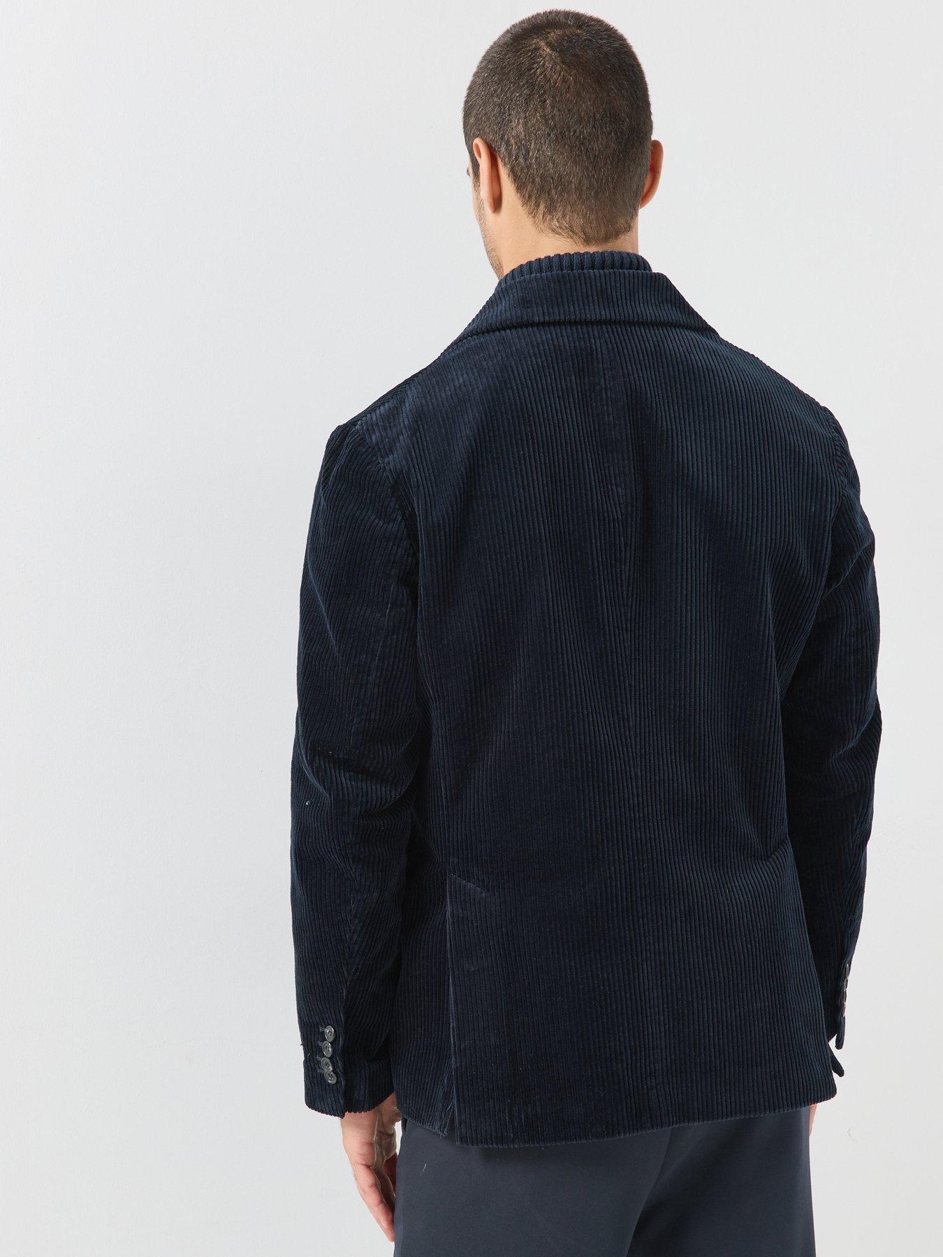 Image 2 of 6 of GANT Gant Corduroy Suit Jacket - Navy