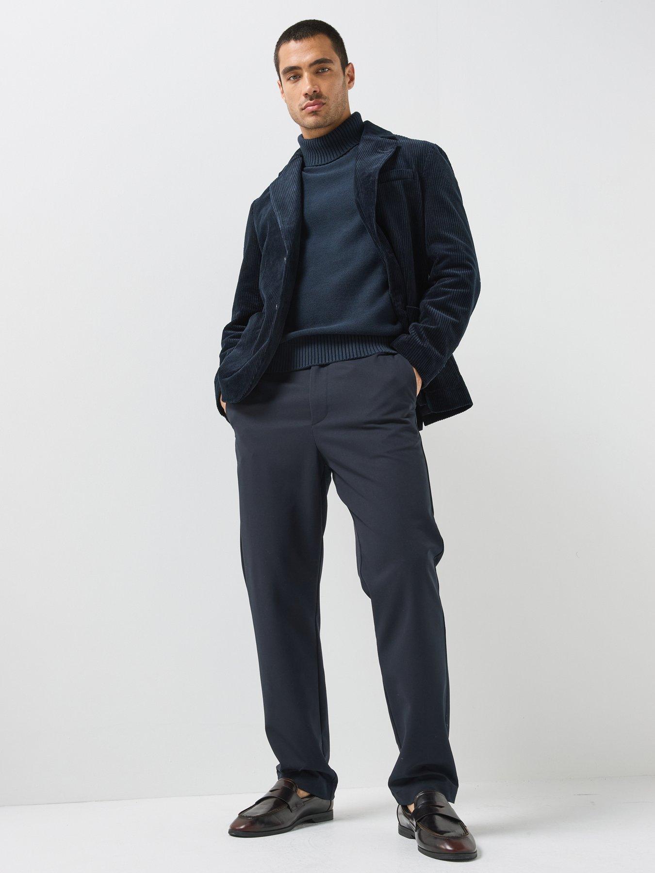 Image 3 of 6 of GANT Gant Corduroy Suit Jacket - Navy