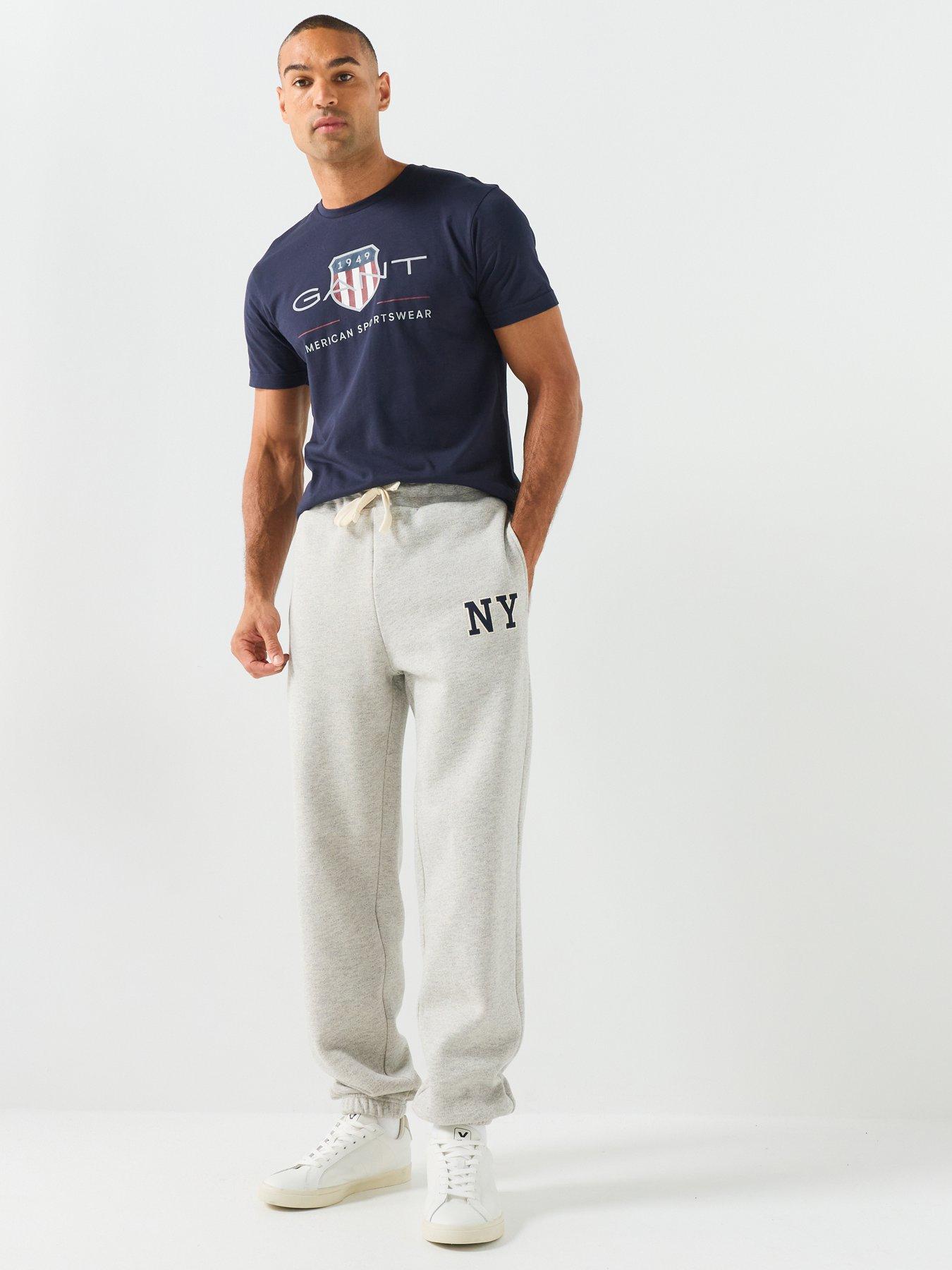 Image 3 of 5 of GANT Regular Fit Archive Shield Shortsleeve T-Shirt - Navy