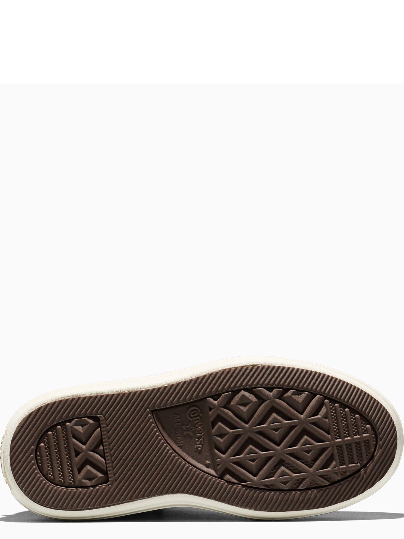 Image 5 of 5 of Converse Kids Chuck Taylor All Star Move Hi Weatherized Chunky Sole High-Top Lace-Up Trainers - Brown