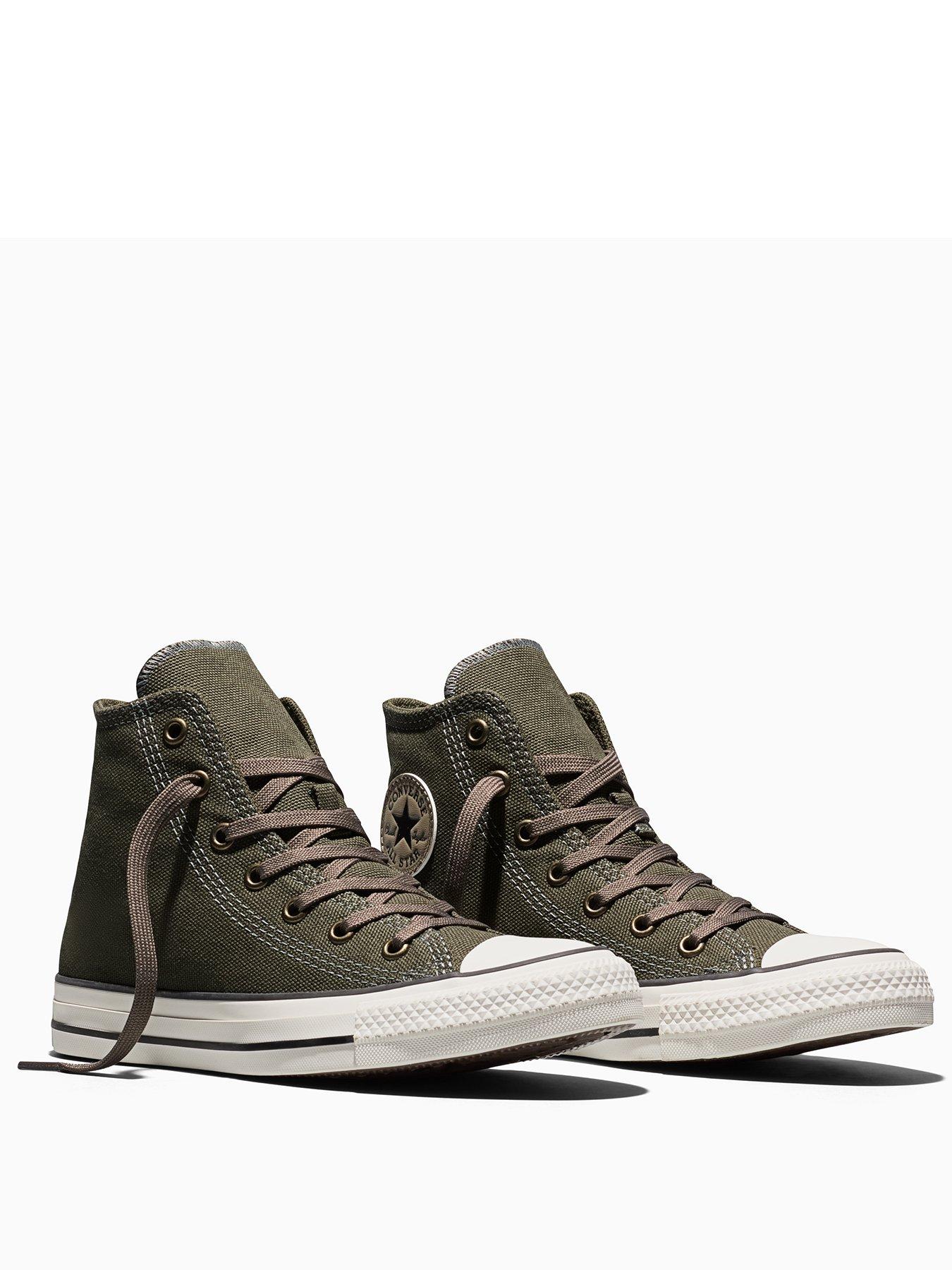 Image 2 of 5 of Converse Junior Chuck Taylor All Star Hi Premium Canvas - Green