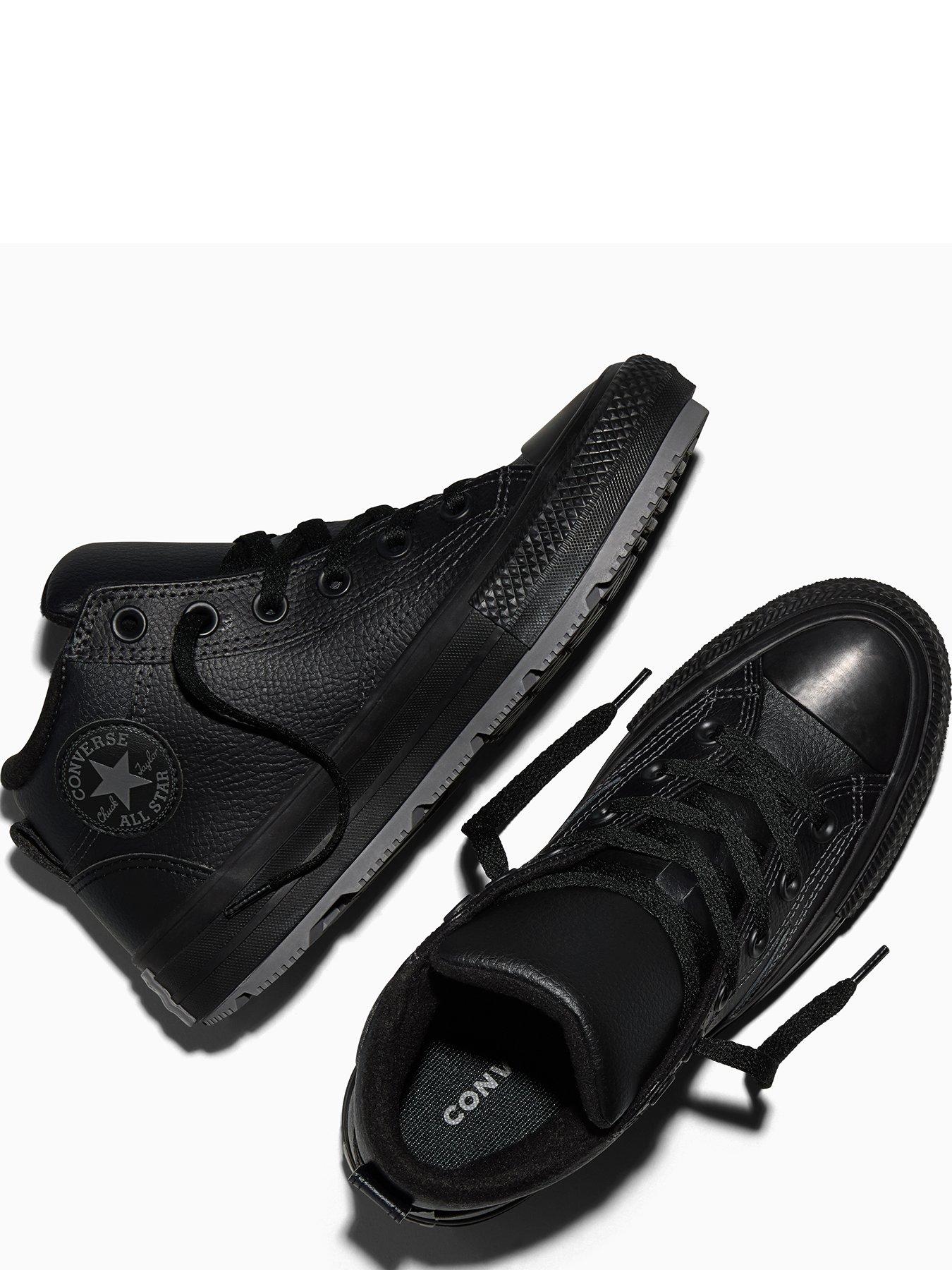 Image 4 of 7 of Converse Kids Chuck Taylor All Star Malden Street Mid Boot - Black