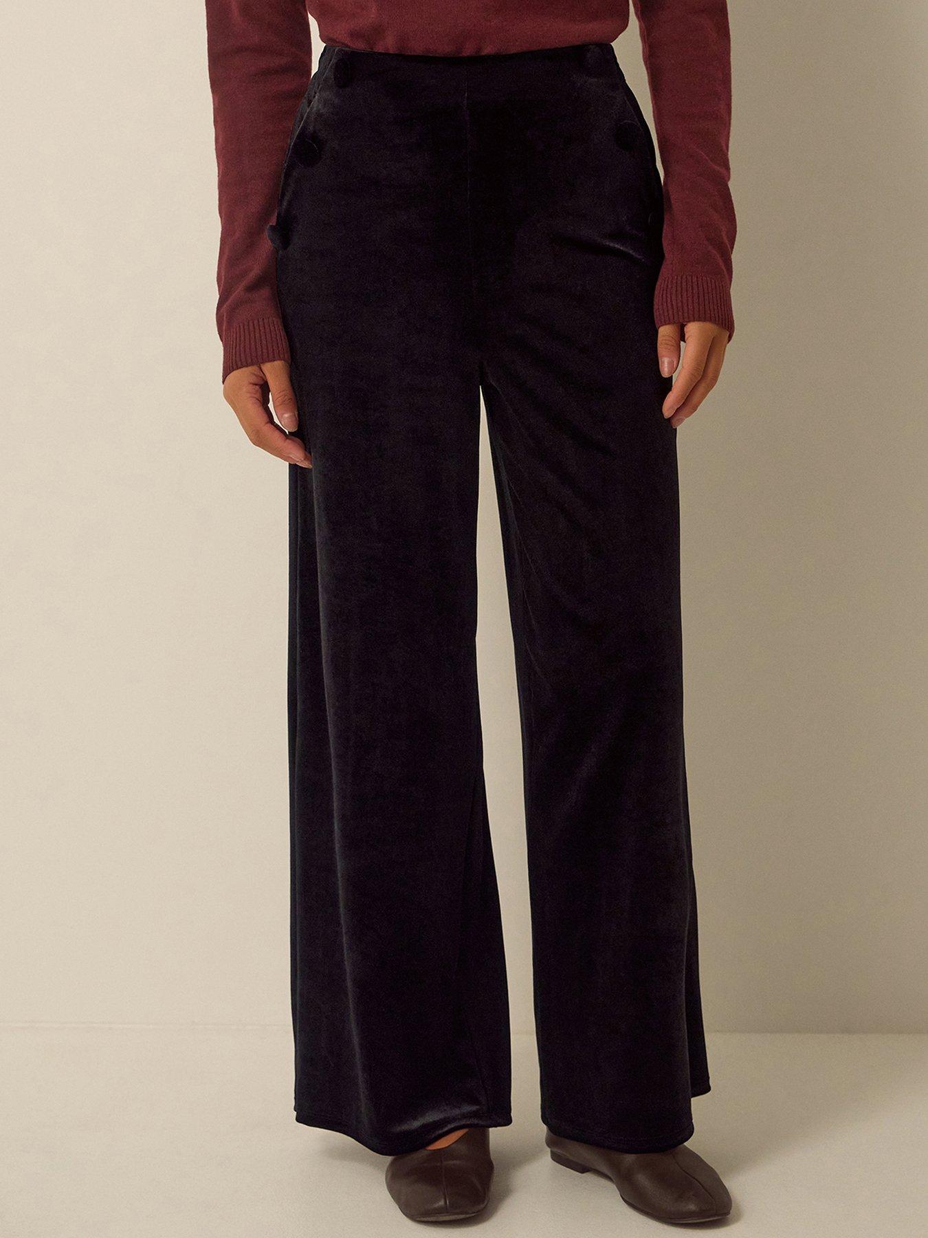 Image 2 of 6 of Monsoon Verna Velvet Trouser
